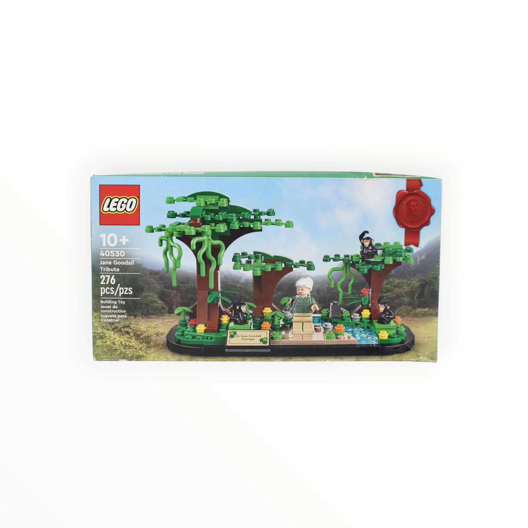 Retired Set 40530 LEGO Jane Goodall Tribute (damaged box)