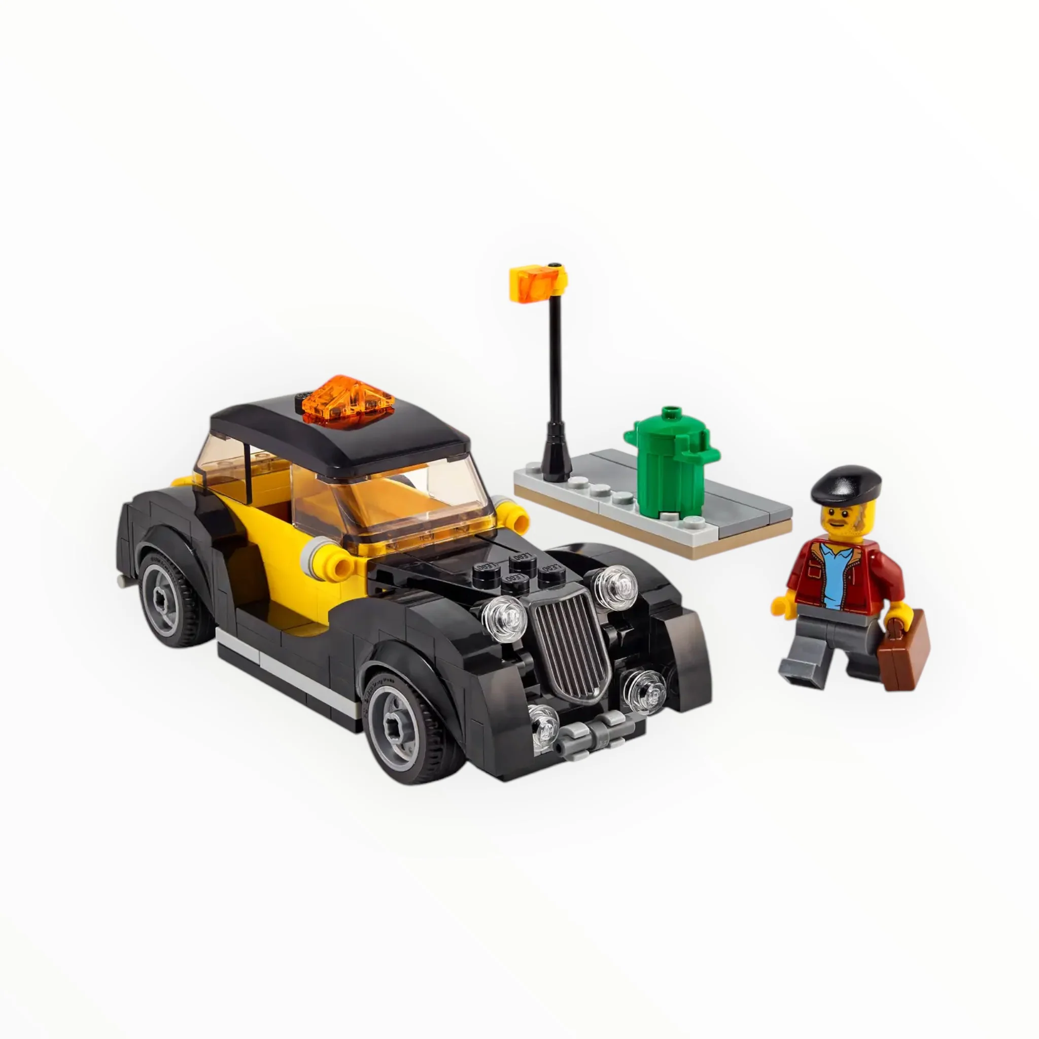 Retired Set 40532 LEGO Vintage Taxi - Image 3