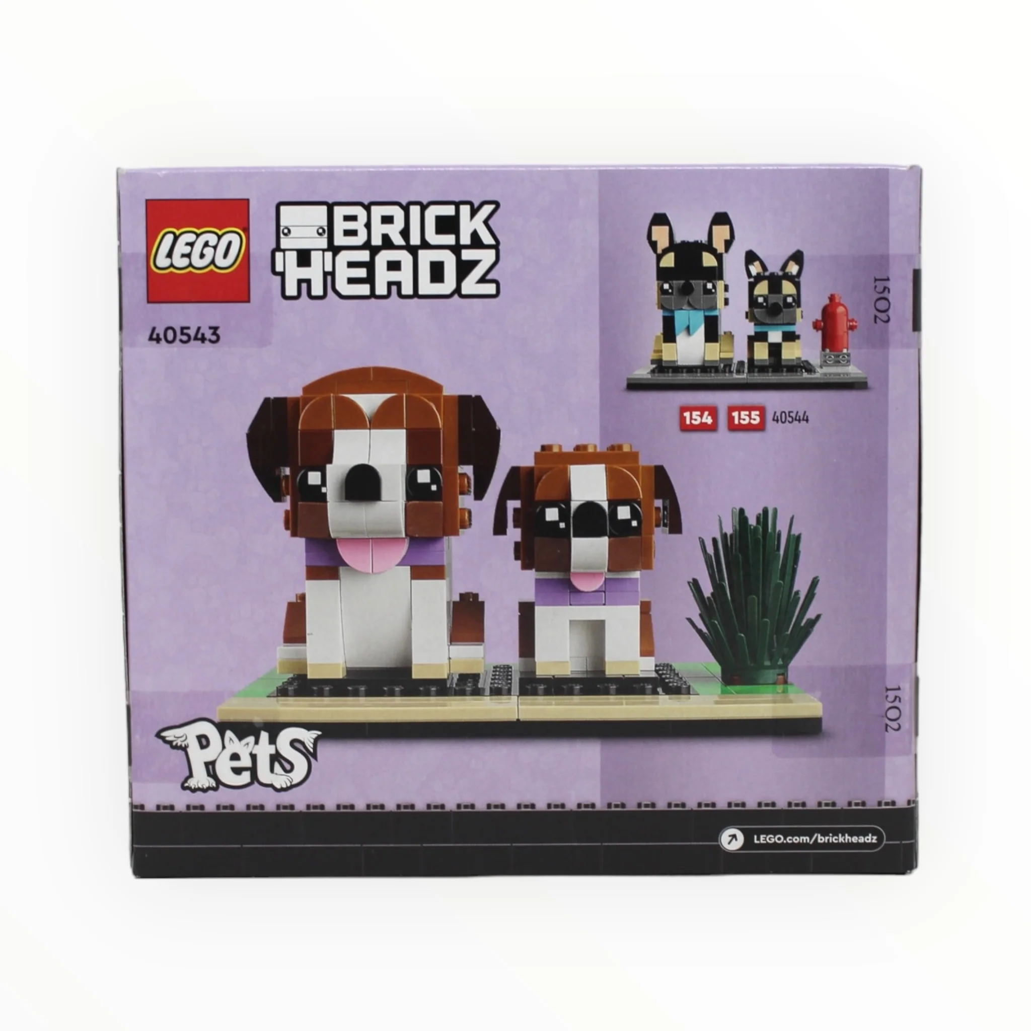 Retired Set 40543 BrickHeadz St. Bernard - Image 2