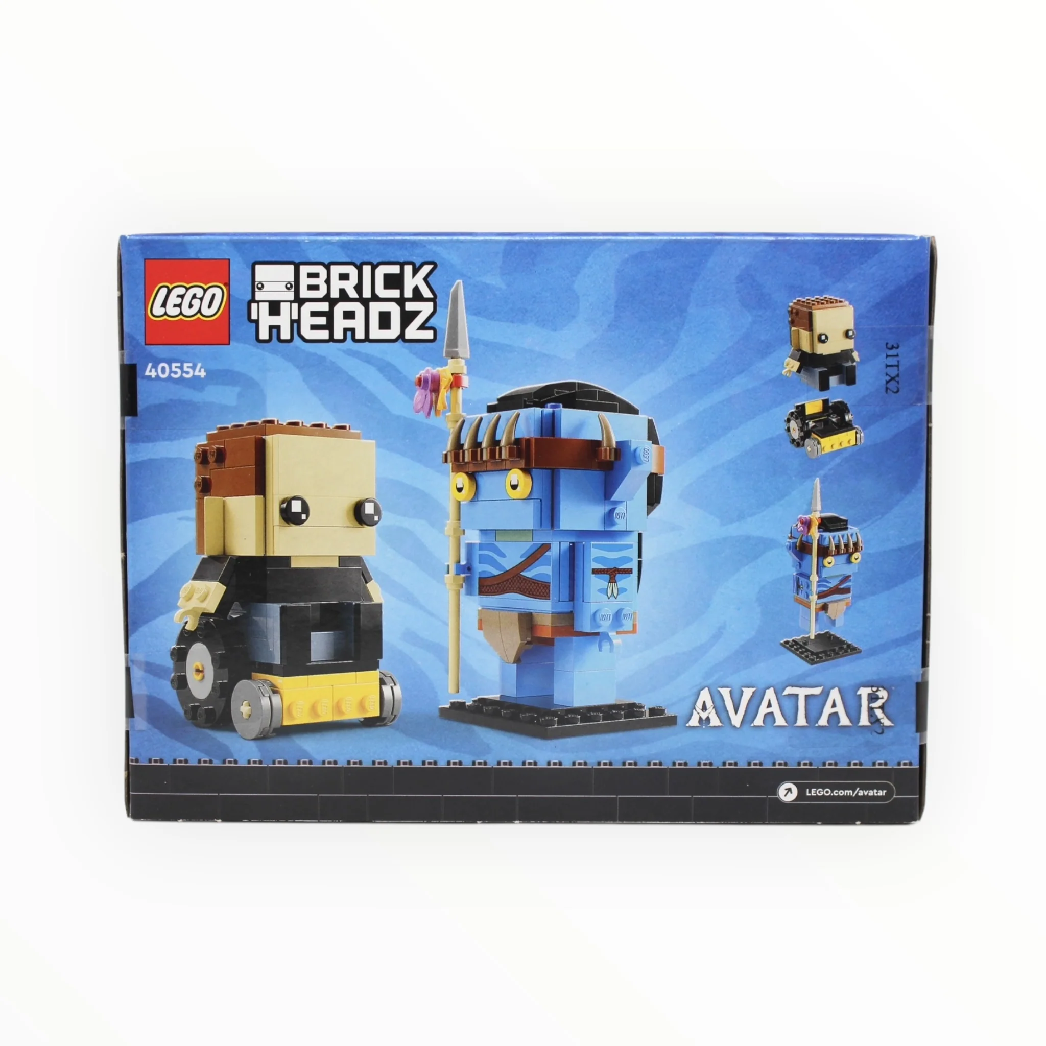 Retired Set 40554 Avatar BrickHeadz Jake Sully & his Avatar - Image 2