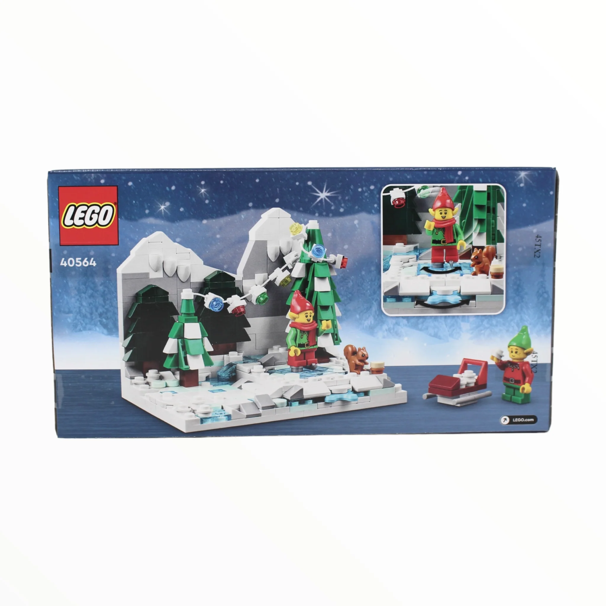 Retired Set 40564 LEGO Winter Elves Scene - Image 2