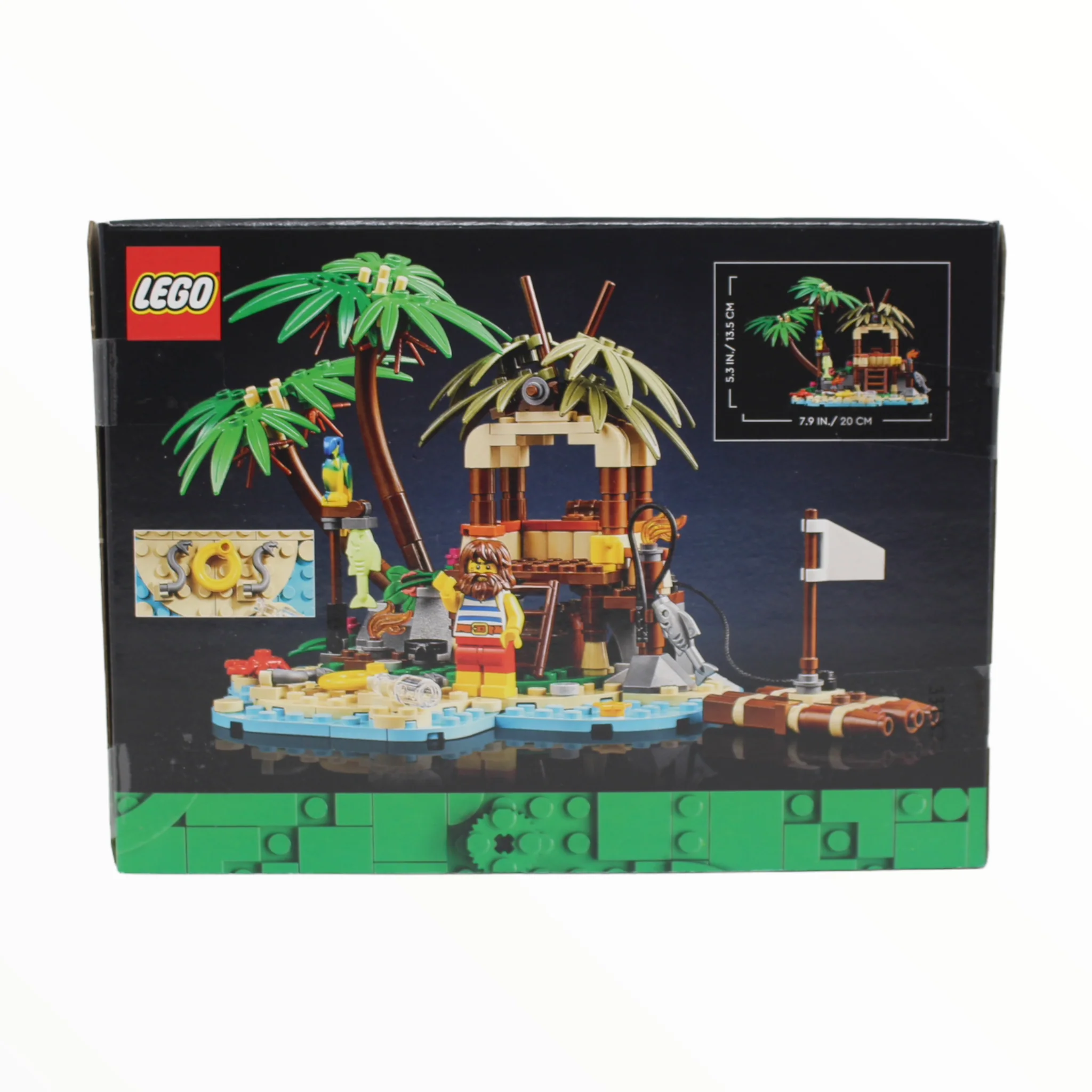Retired Set 40566 LEGO Ideas Ray the Castaway - Image 2