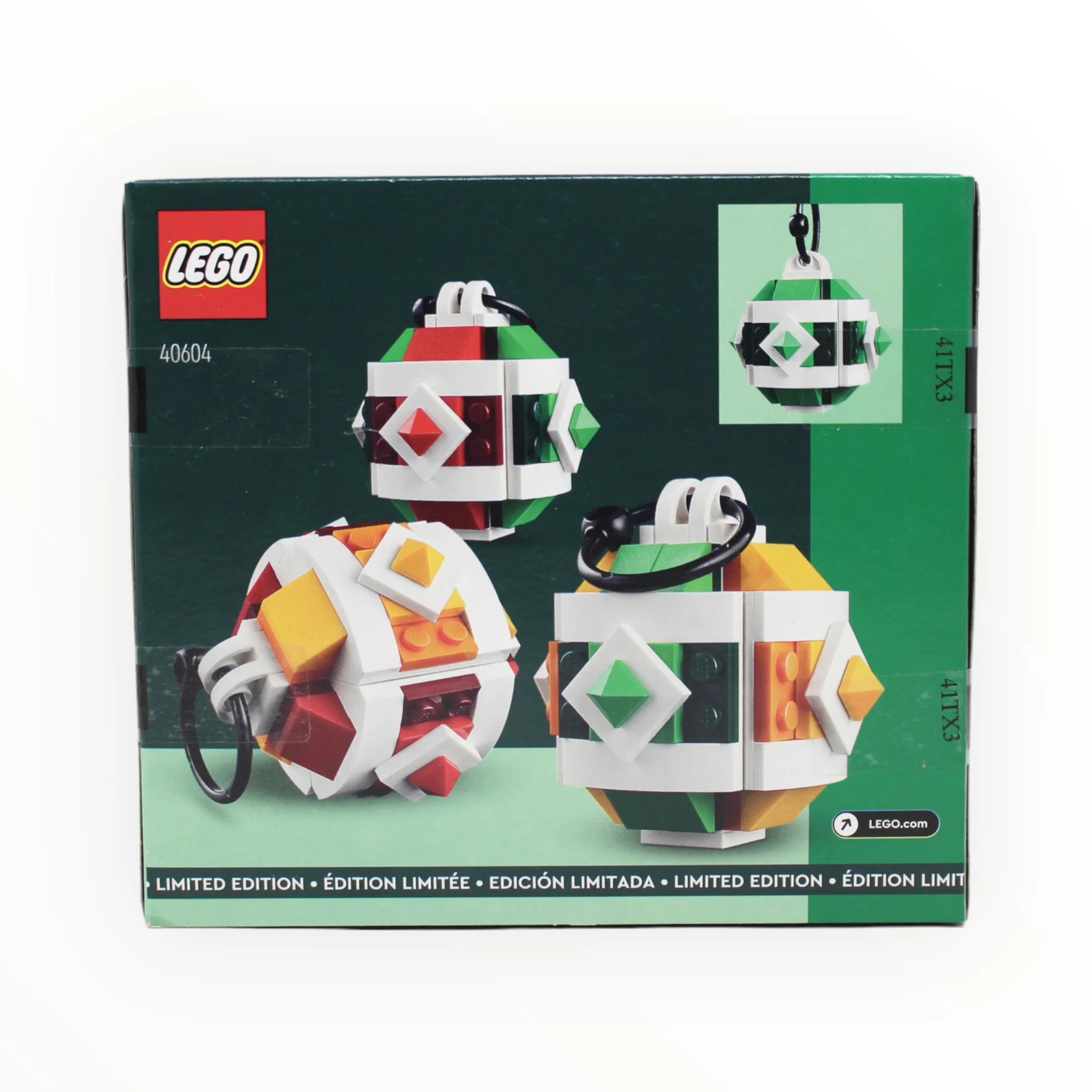Retired Set 40604 LEGO Christmas Decor Set - Image 2