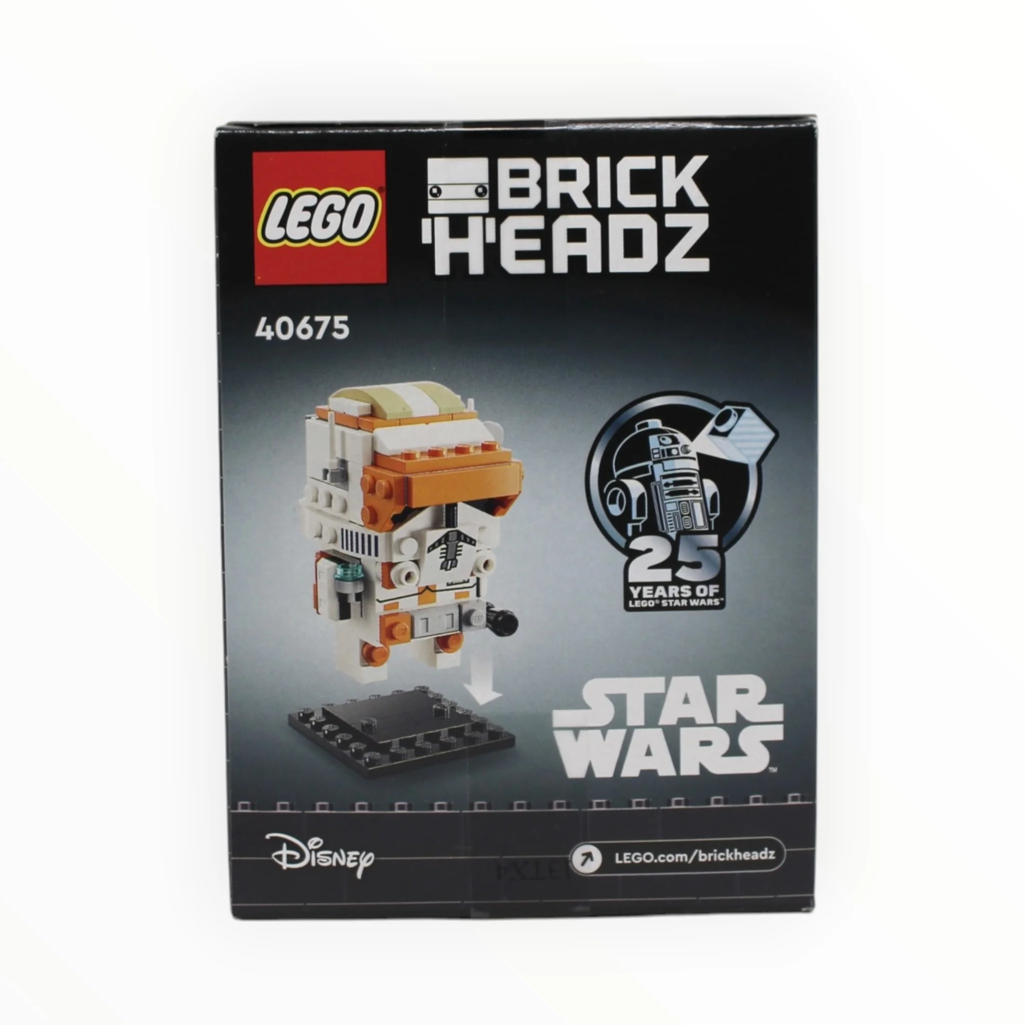 Retired Set 40675 Star Wars BrickHeadz Clone Commander Cody - Image 2