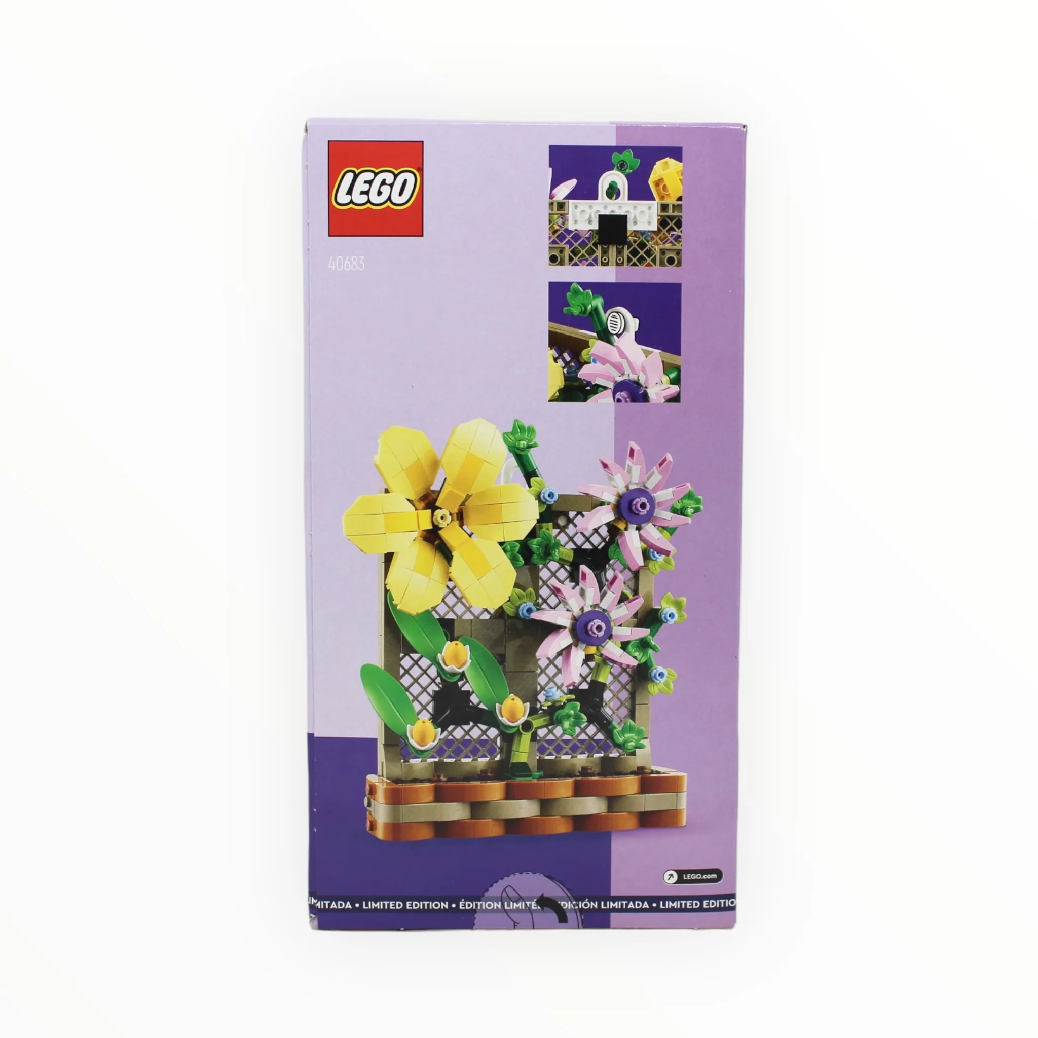 Retired Set 40683 LEGO Flower Trellis Display - Image 2