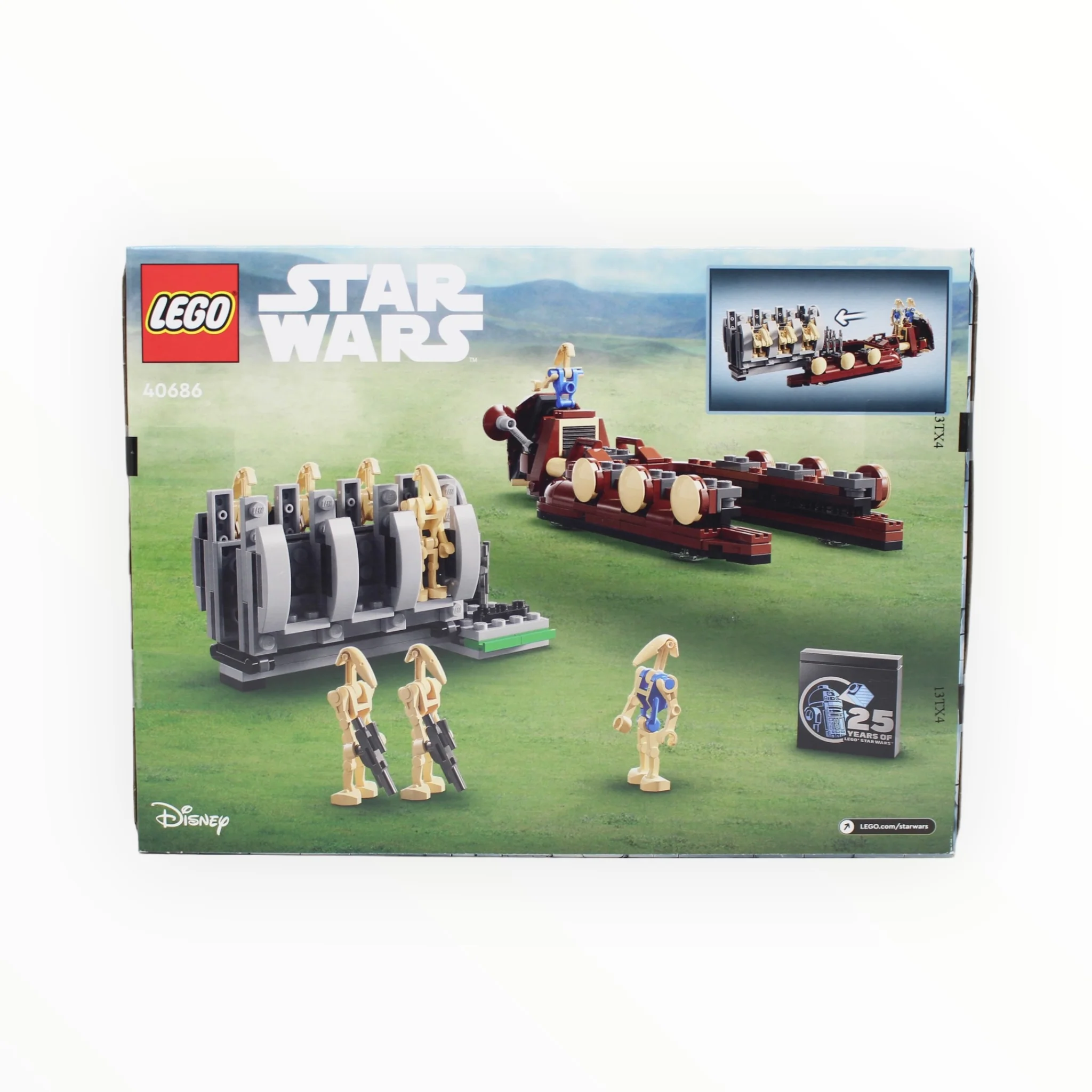 Retired Set 40686 Star Wars Trade Federation Troop Carrier - Image 2