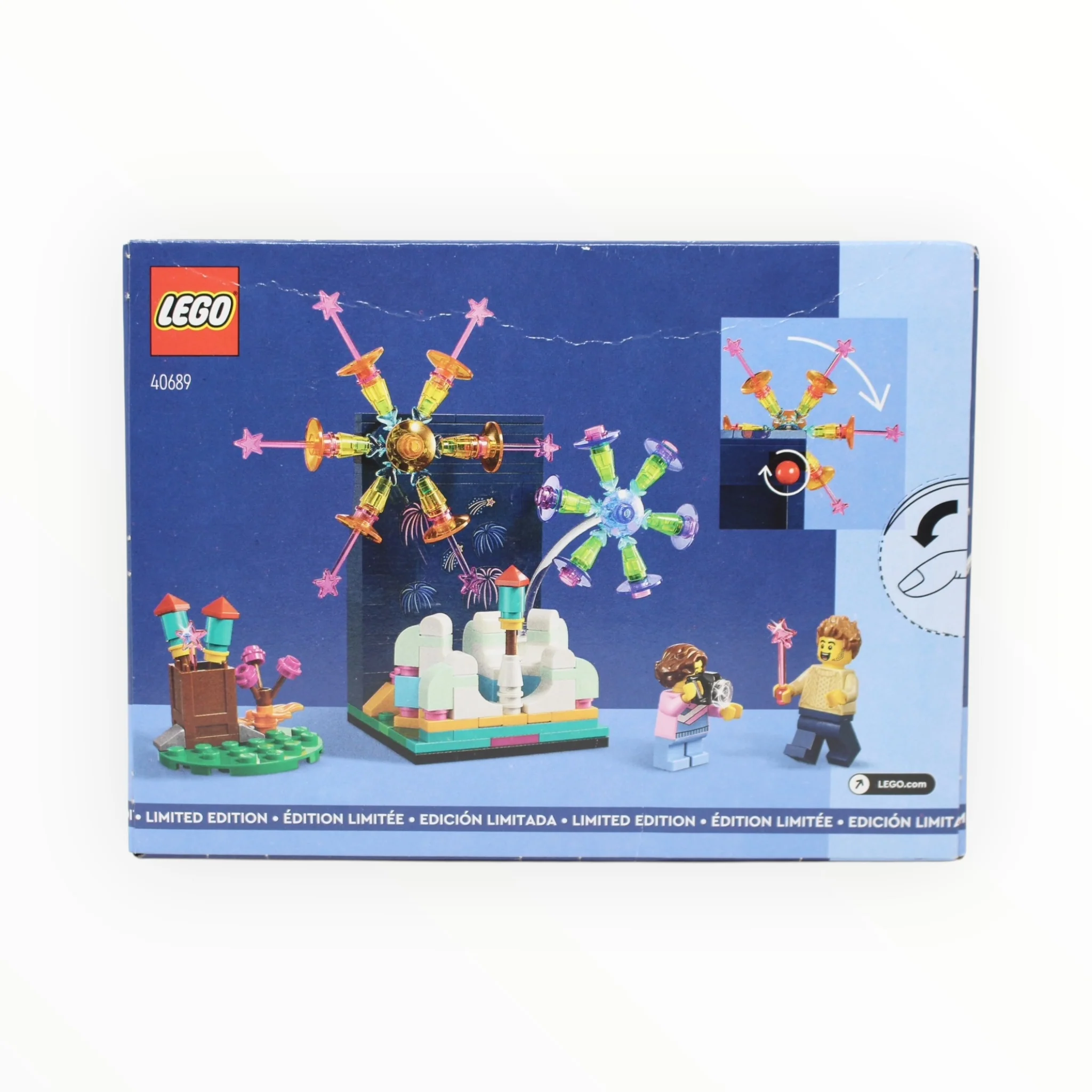 Retired Set 40689 LEGO Fireworks Celebration (slight box damage) - Image 2