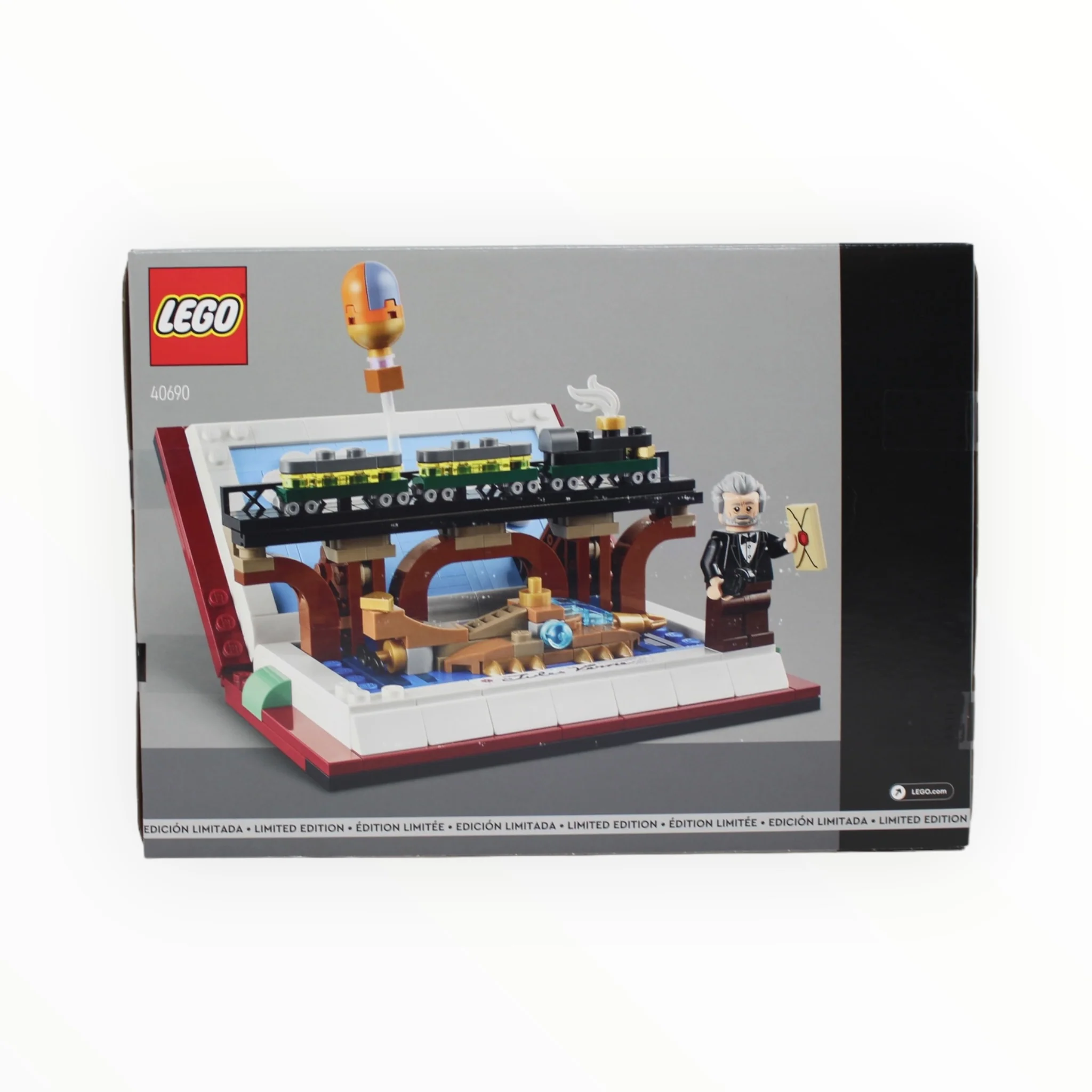 Retired Set 40690 LEGO Tribute to Jules Verne’s Books - Image 2