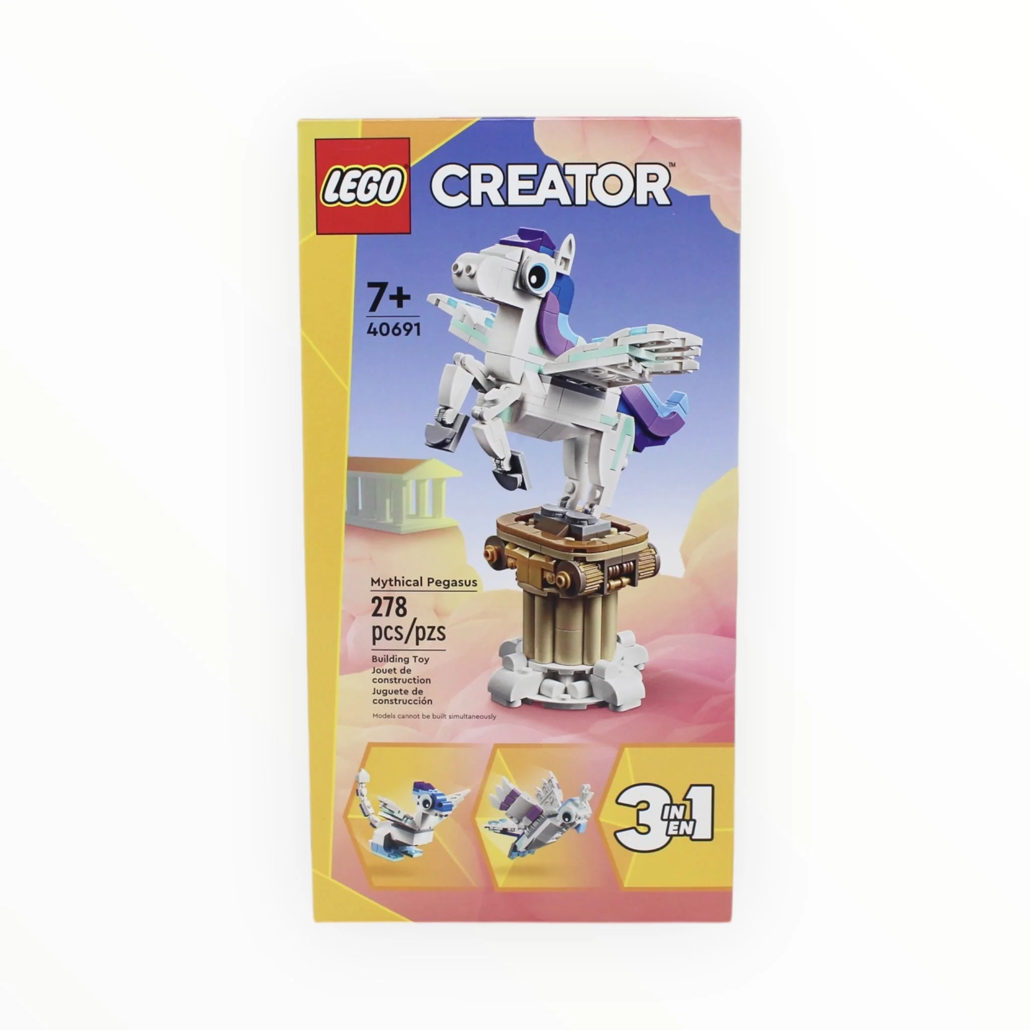 Retired Set 40691 Creator Mythical Pegasus - Image 4
