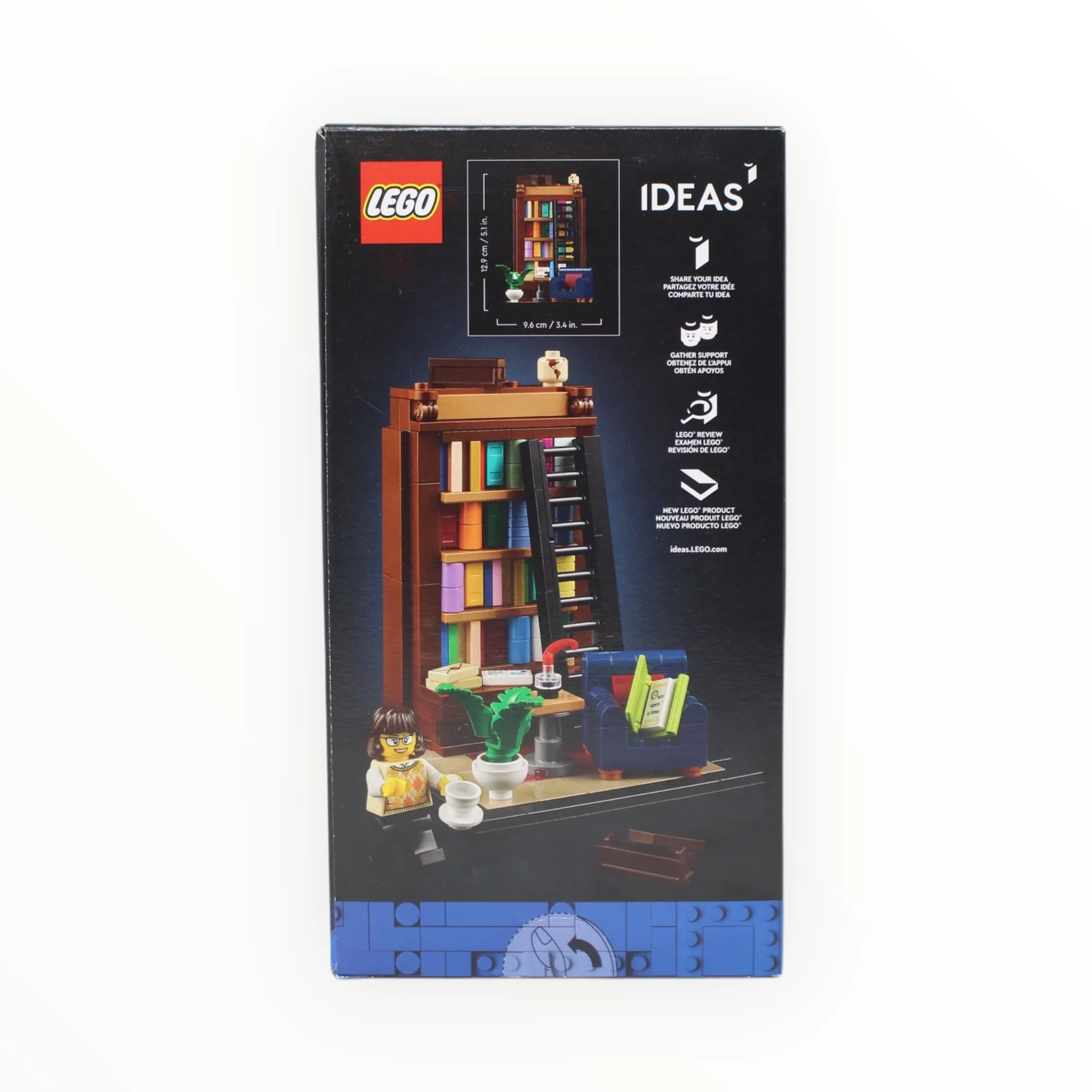 Retired Set 40698 LEGO Ideas Books Are My Passion - Image 2