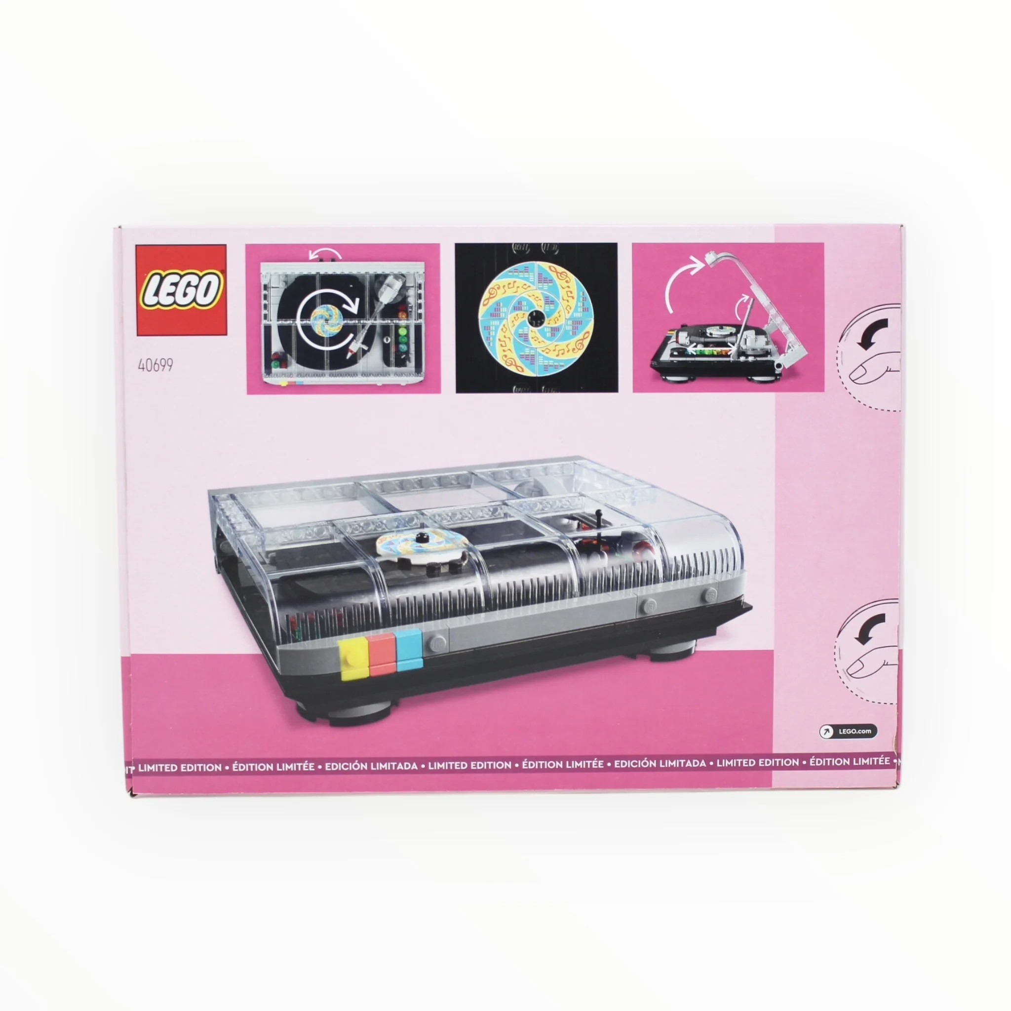 Retired Set 40699 LEGO Retro Record Player - Image 2