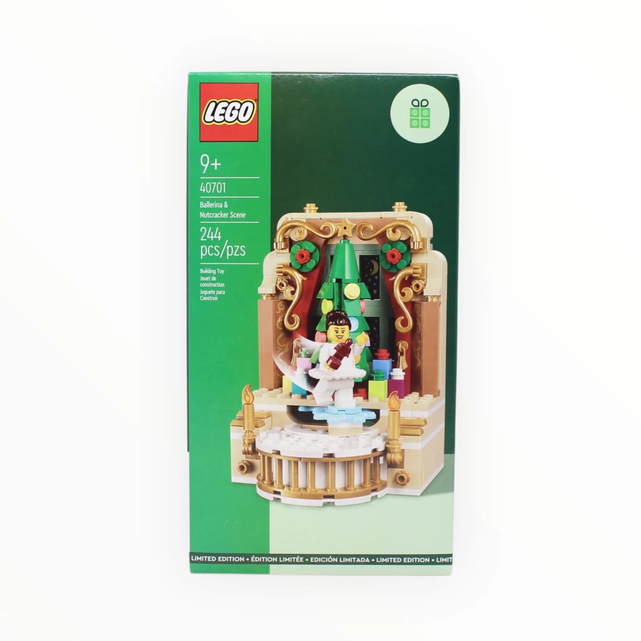 Retired Set 40701 LEGO Ballerina & Nutcracker Scene