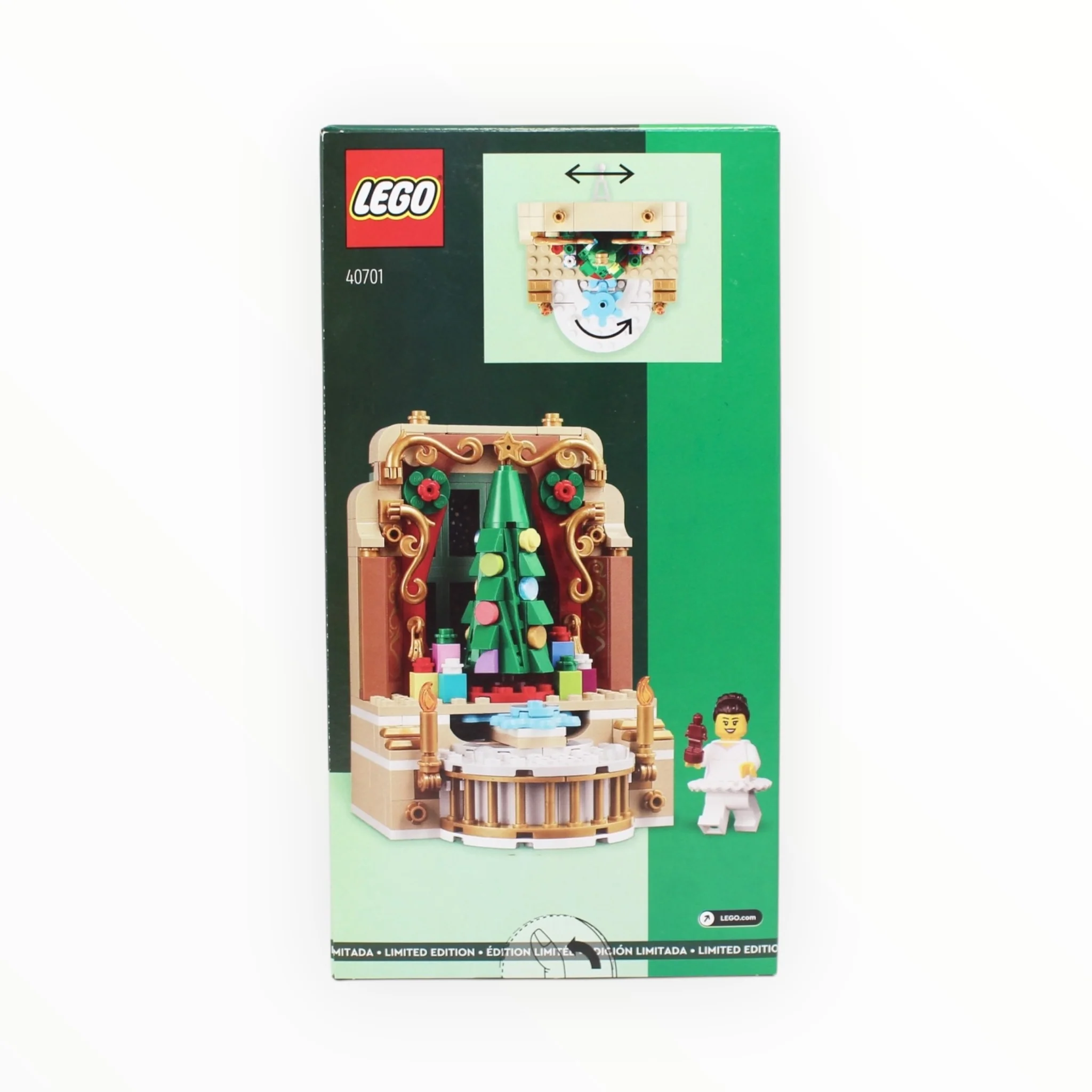 Retired Set 40701 LEGO Ballerina & Nutcracker Scene - Image 2