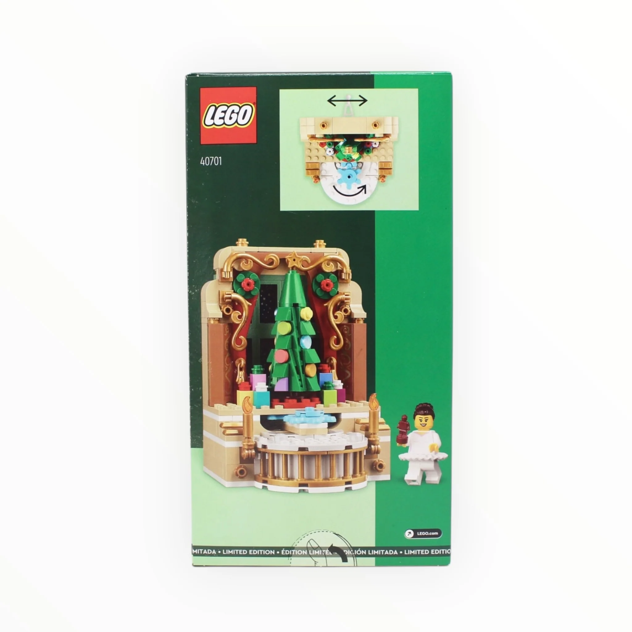 Retired Set 40701 LEGO Ballerina & Nutcracker Scene (slight box damage) - Image 2