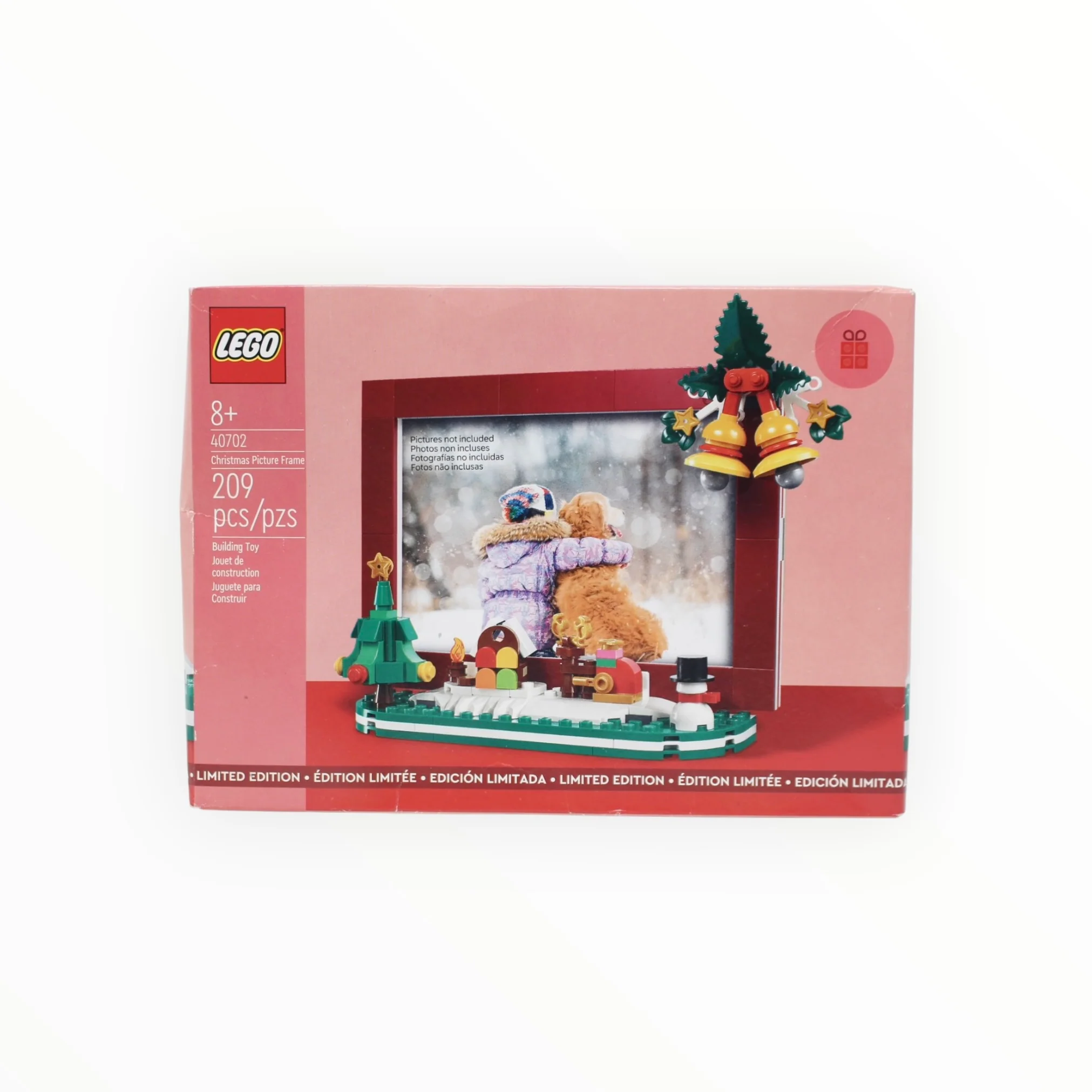 Retired Set 40702 LEGO Christmas Picture Frame (some box damage)