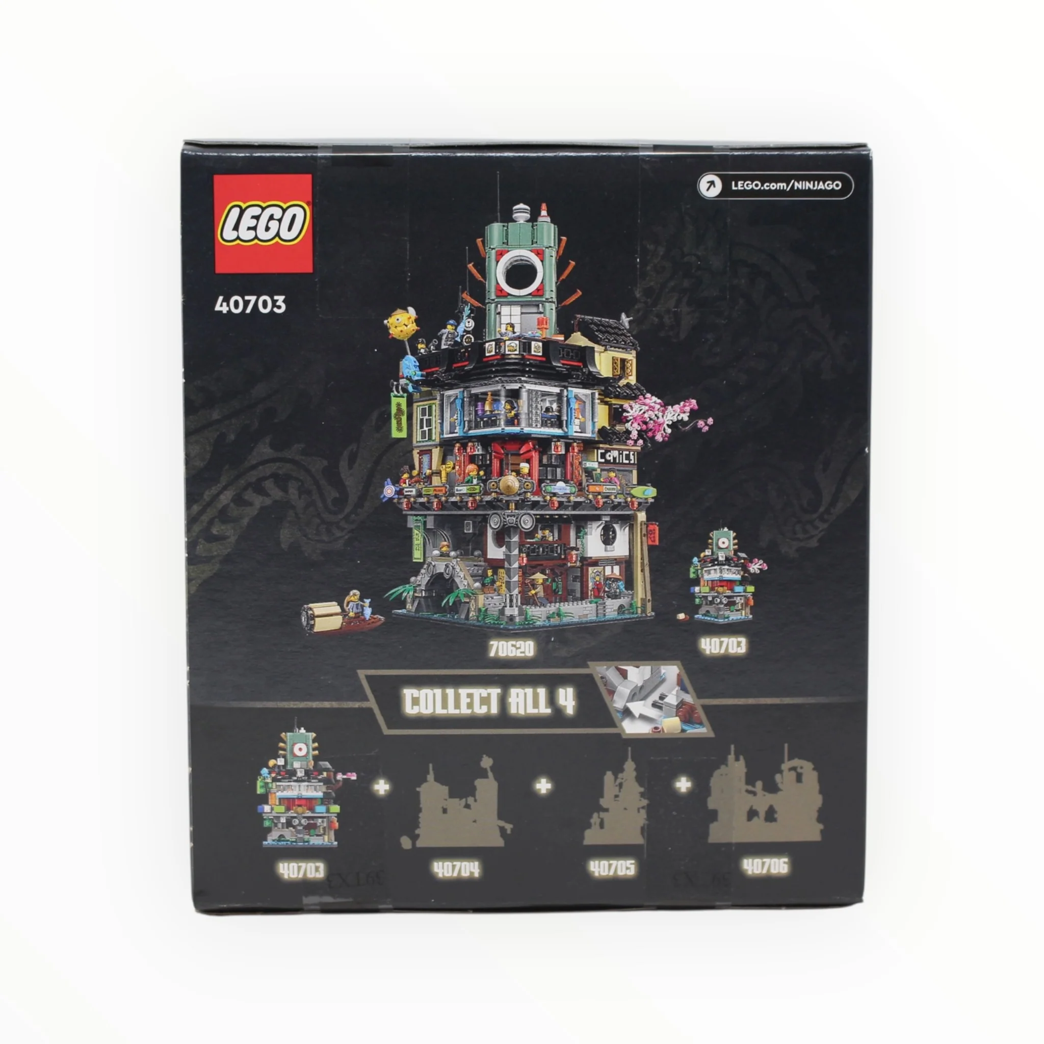 Retired Set 40703 Ninjago Micro NINJAGO City - Image 2