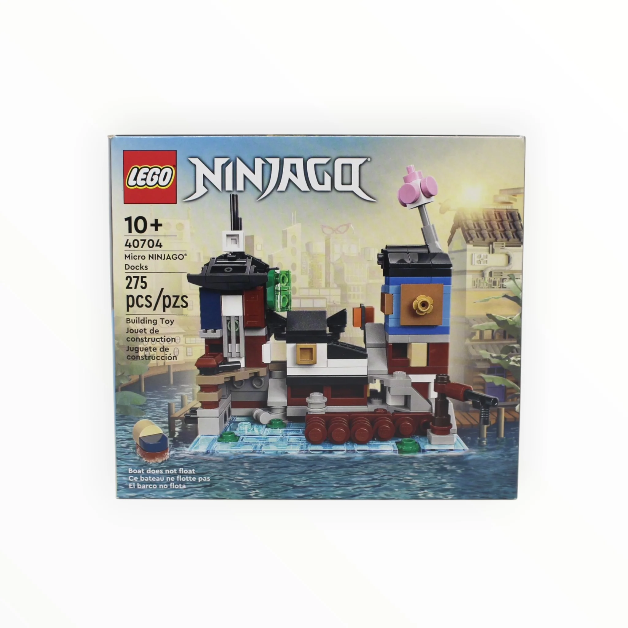 Retired Set 40704 Ninjago Micro NINJAGO City Docks