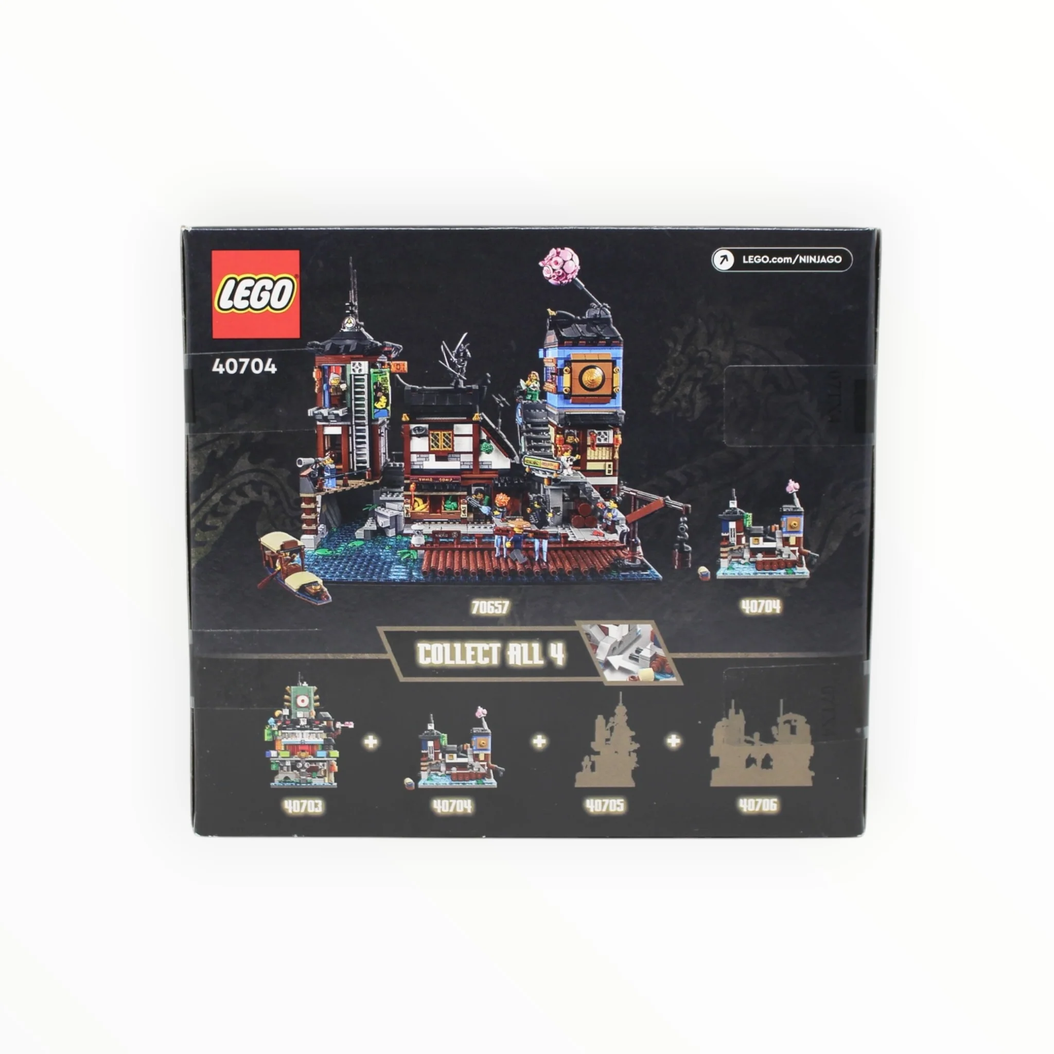 Retired Set 40704 Ninjago Micro NINJAGO City Docks - Image 2