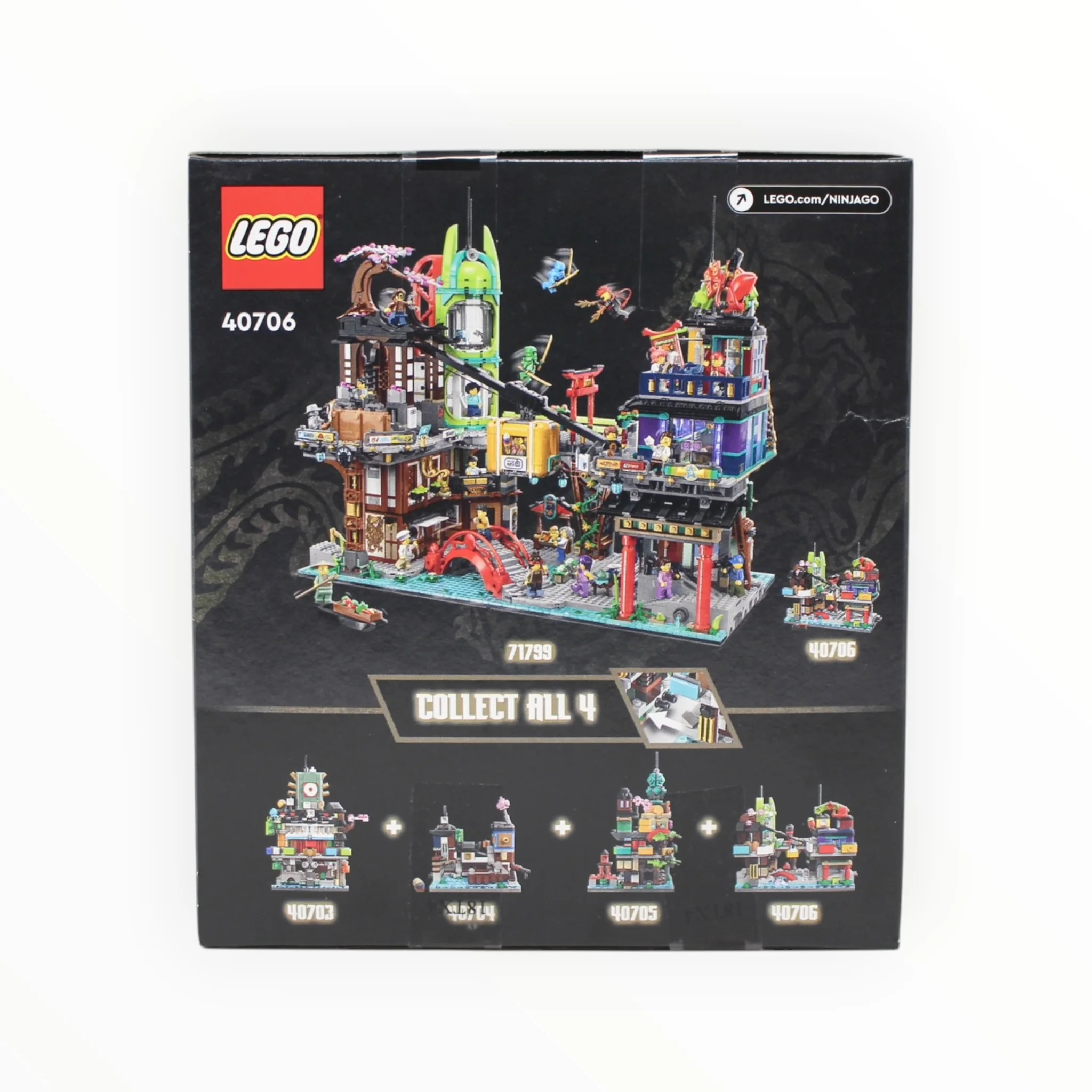Retired Set 40706 Ninjago Micro NINJAGO City Markets - Image 2