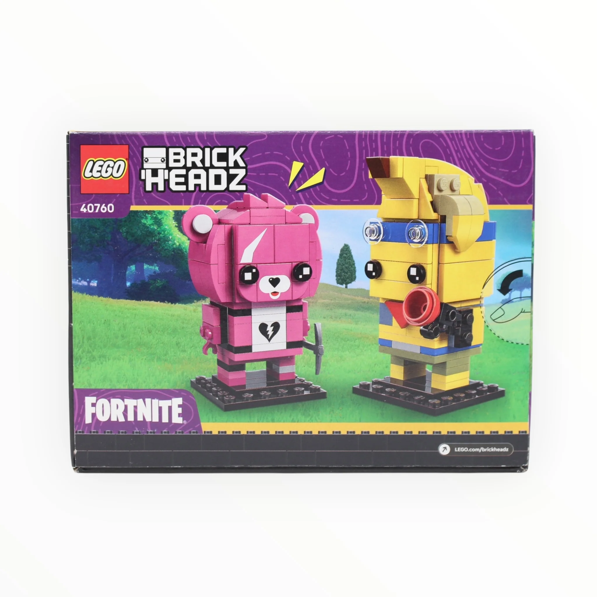 Retired Set 40760 Fortnite BrickHeadz Adventure Peely & Cuddle Team Leader - Image 2