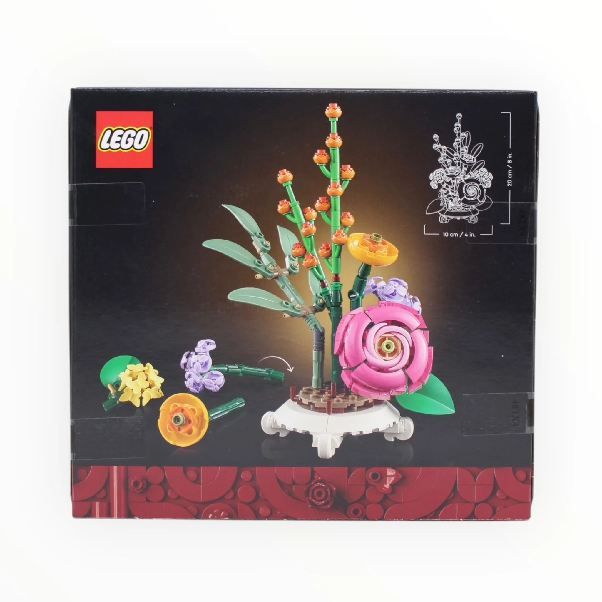Retired Set 40762 Botanicals Mixed Flowerpot - Image 2