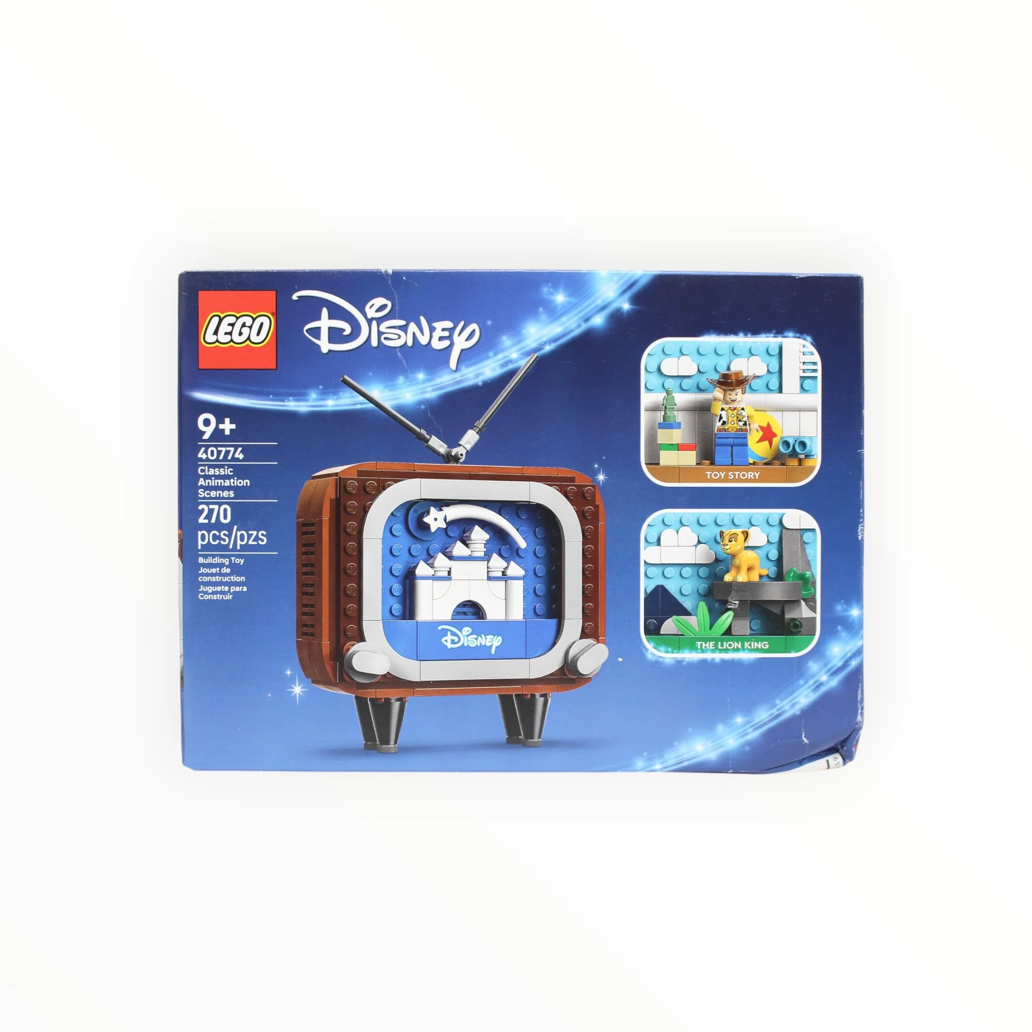 Retired Set 40774 Disney Classic Animation Scenes (damaged box)