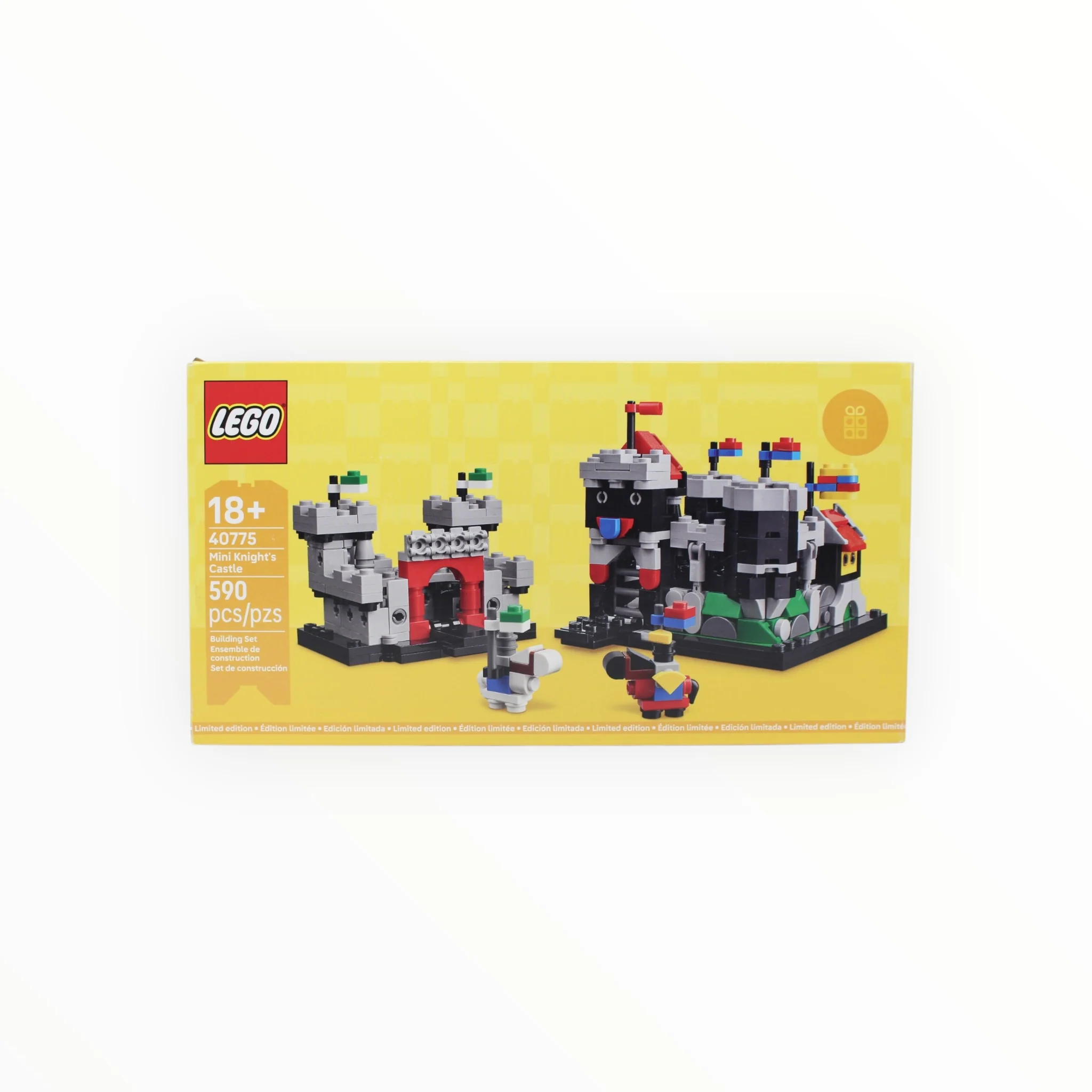 Retired Set 40775 LEGO Mini Knight’s Castle (some damage)