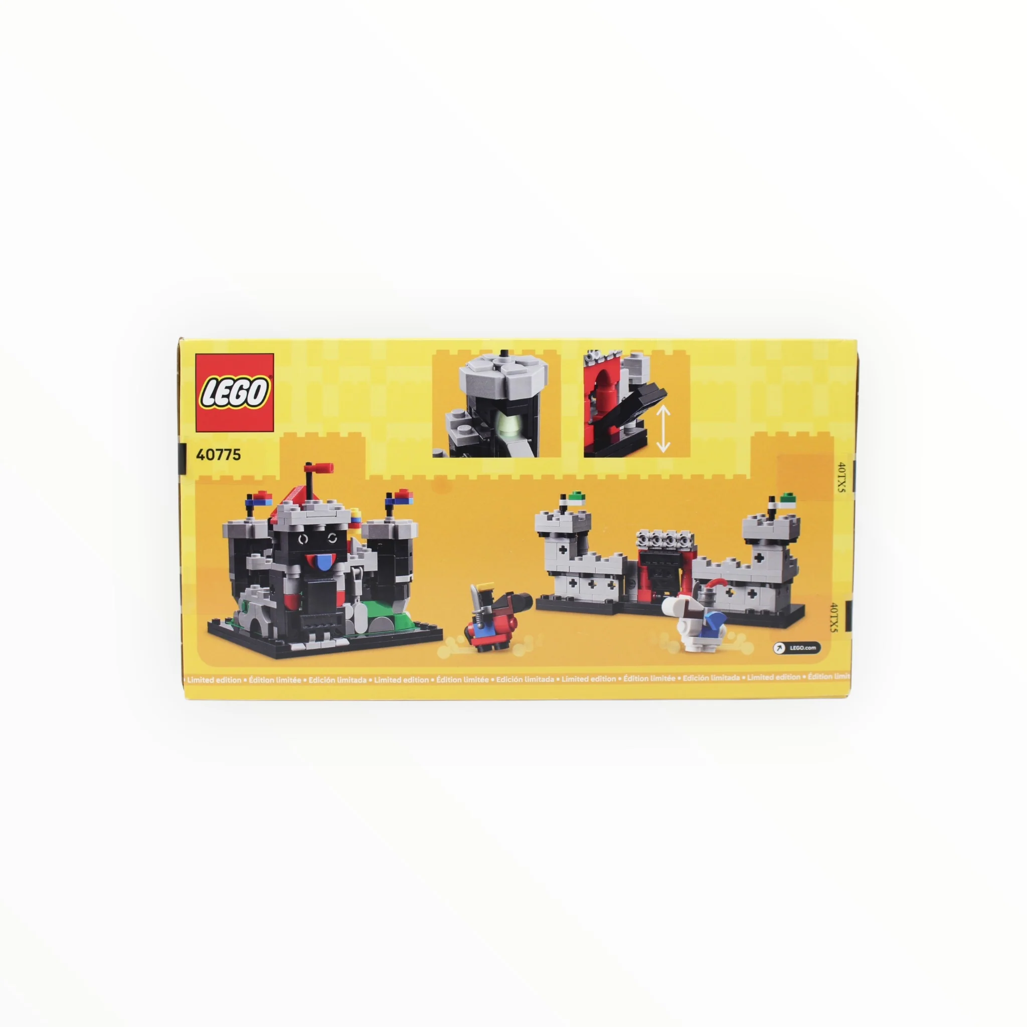 Retired Set 40775 LEGO Mini Knight’s Castle (some damage) - Image 2