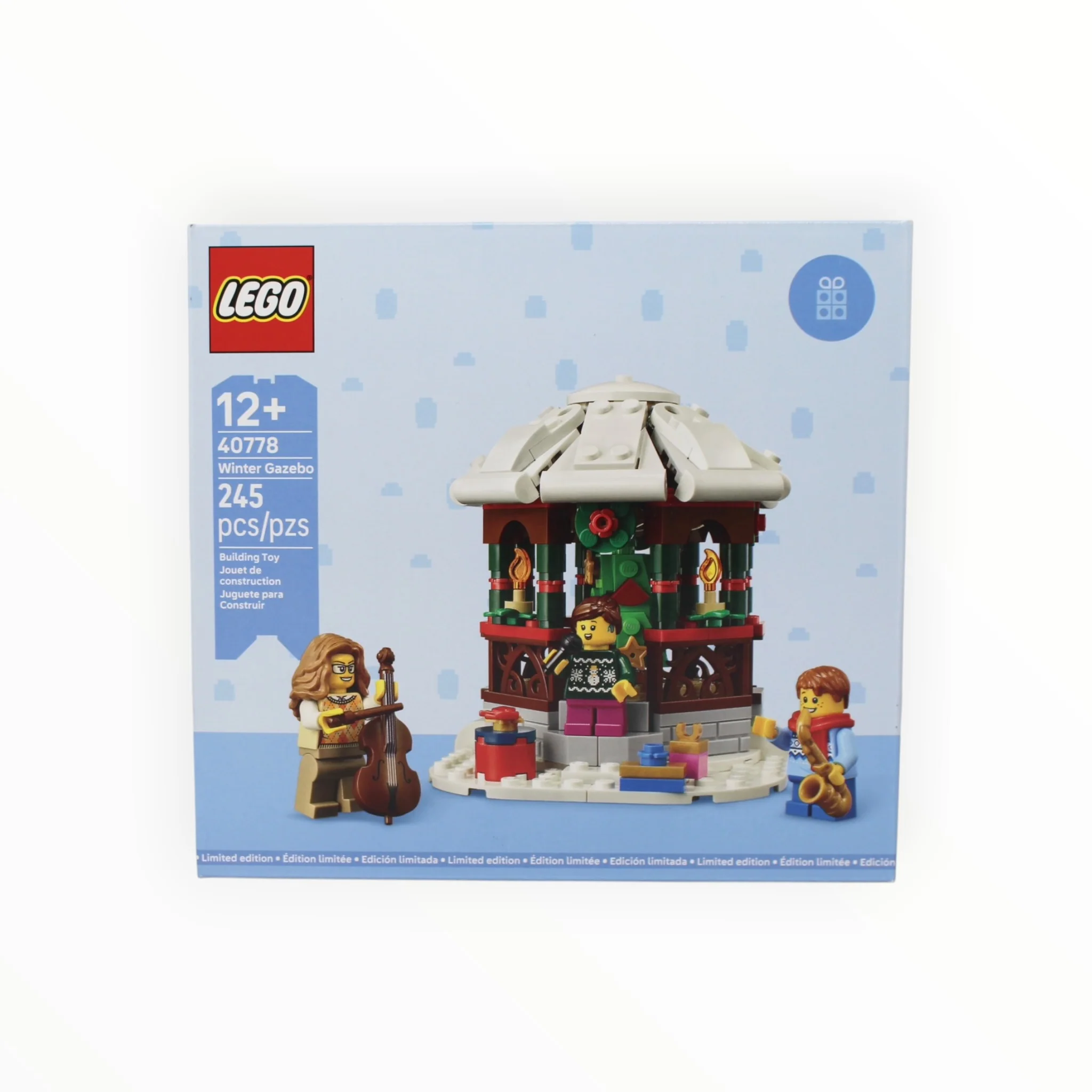Retired Set 40778 LEGO Winter Gazebo