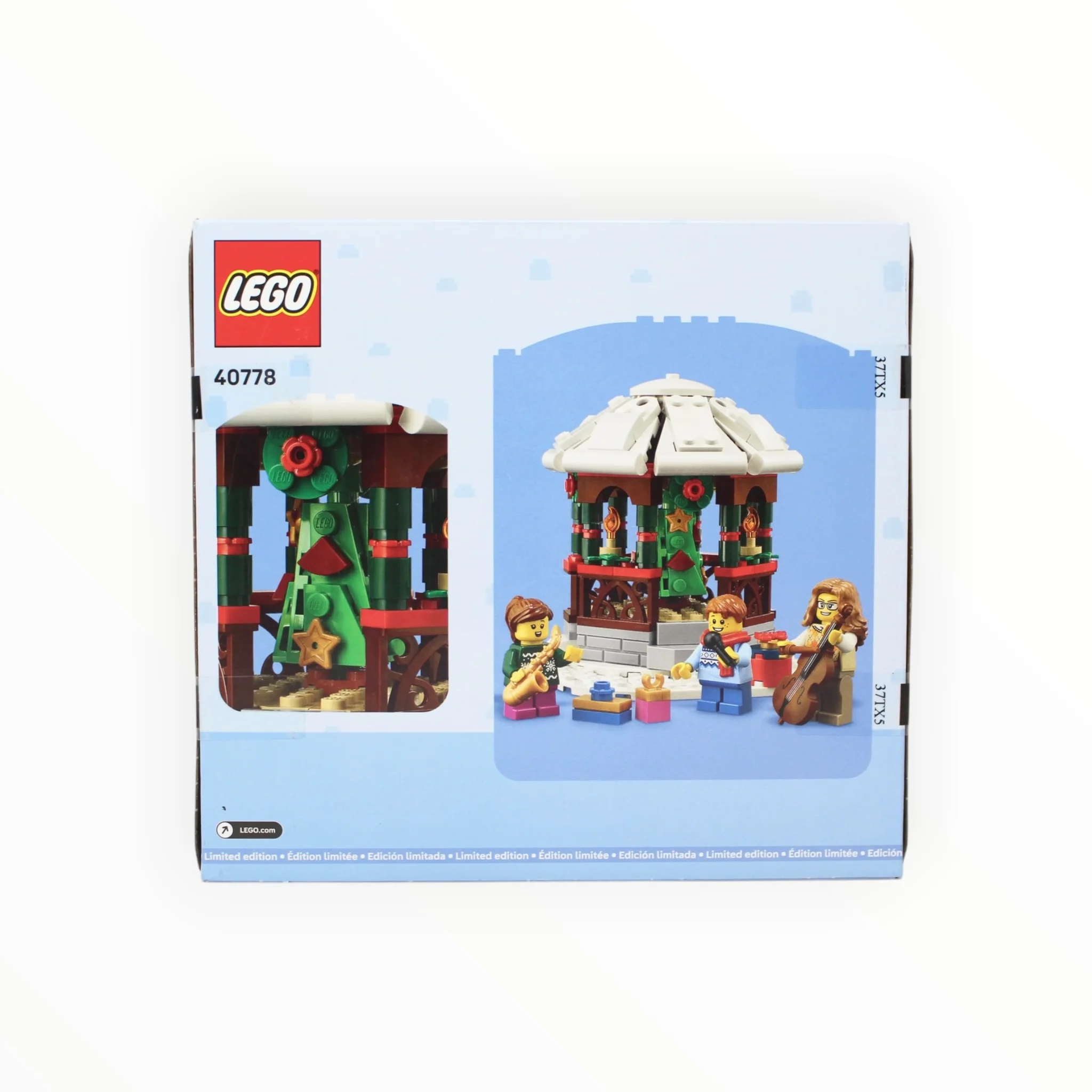 Retired Set 40778 LEGO Winter Gazebo - Image 2