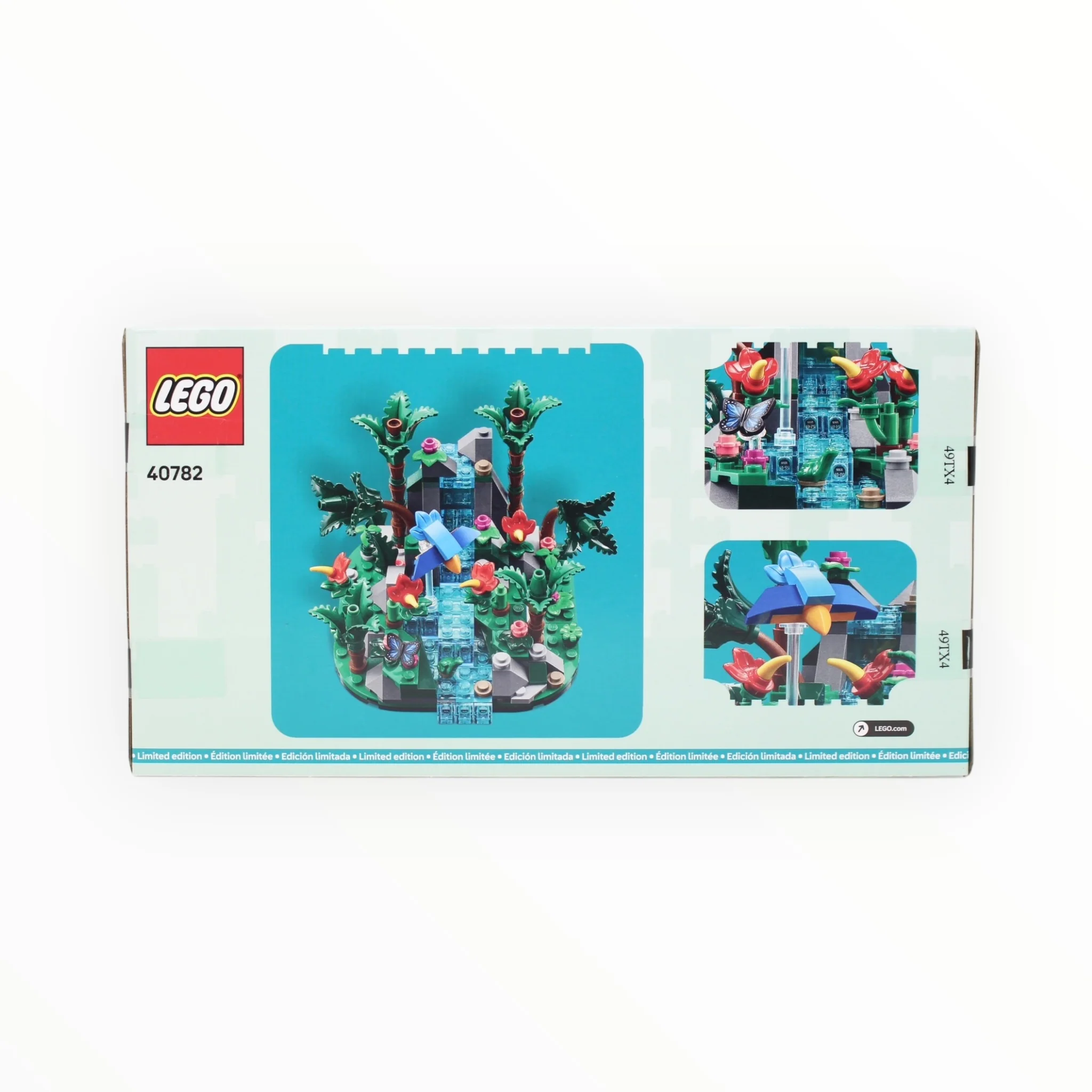 Retired Set 40782 LEGO Tropical Rainforest Diorama - Image 2