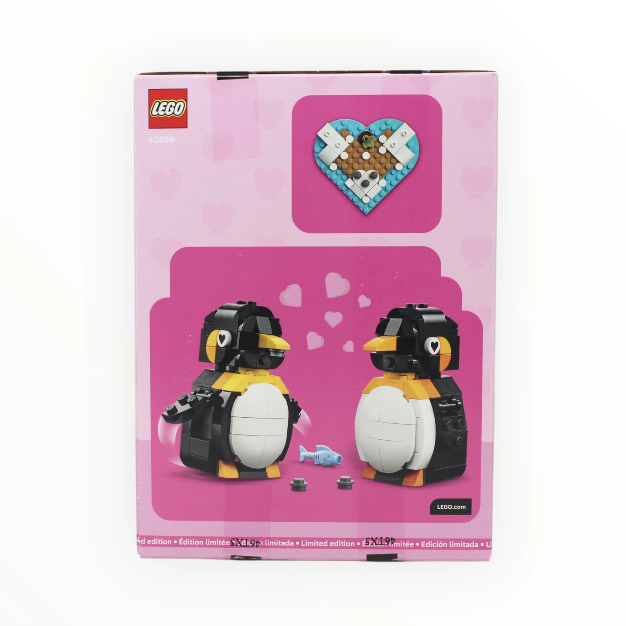 Retired Set 40886 LEGO Penguins in Love - Image 2