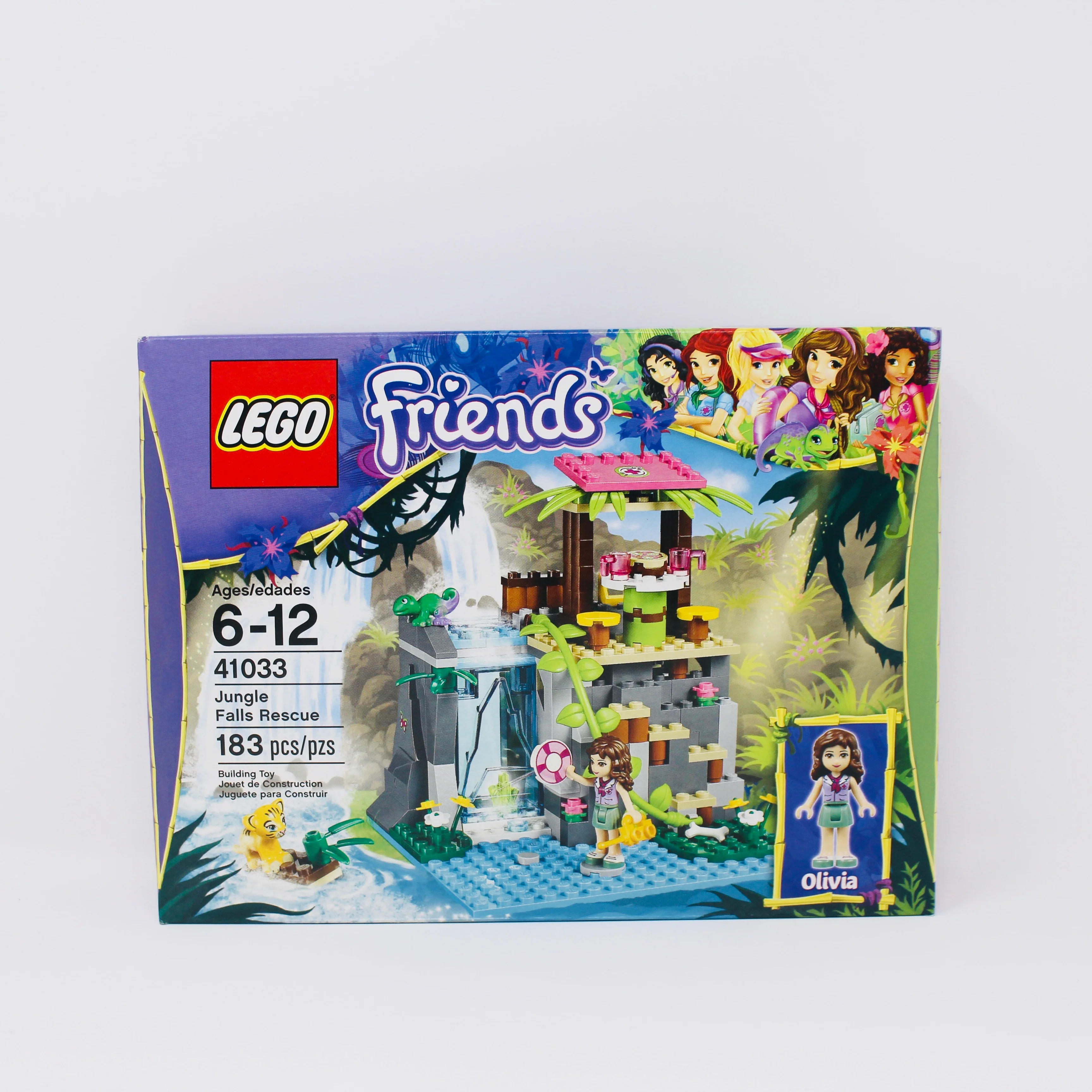 Retired Set 41033 Friends Jungle Falls Rescue