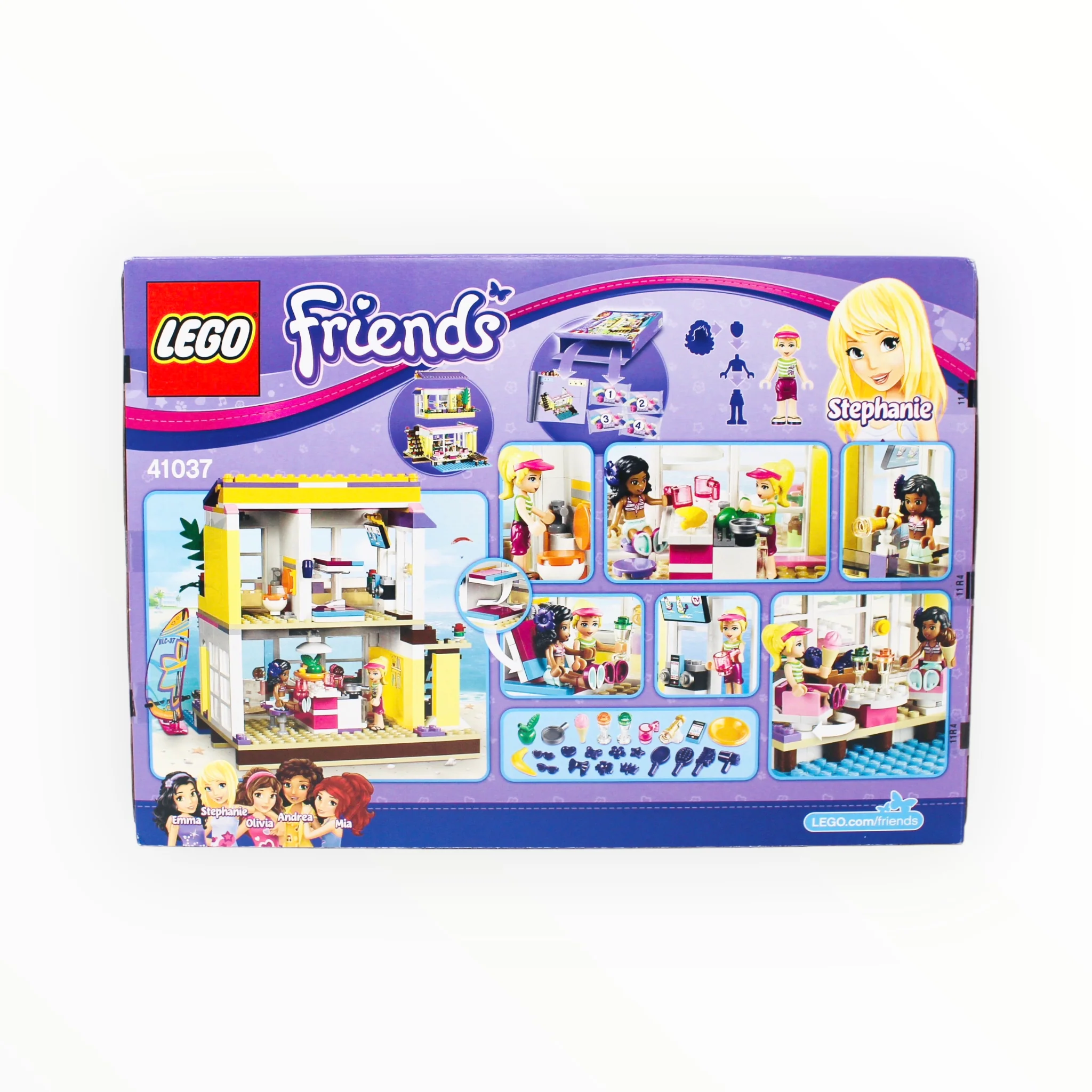 Retired Set 41037 Friends Stephanie’s Beach House - Image 2