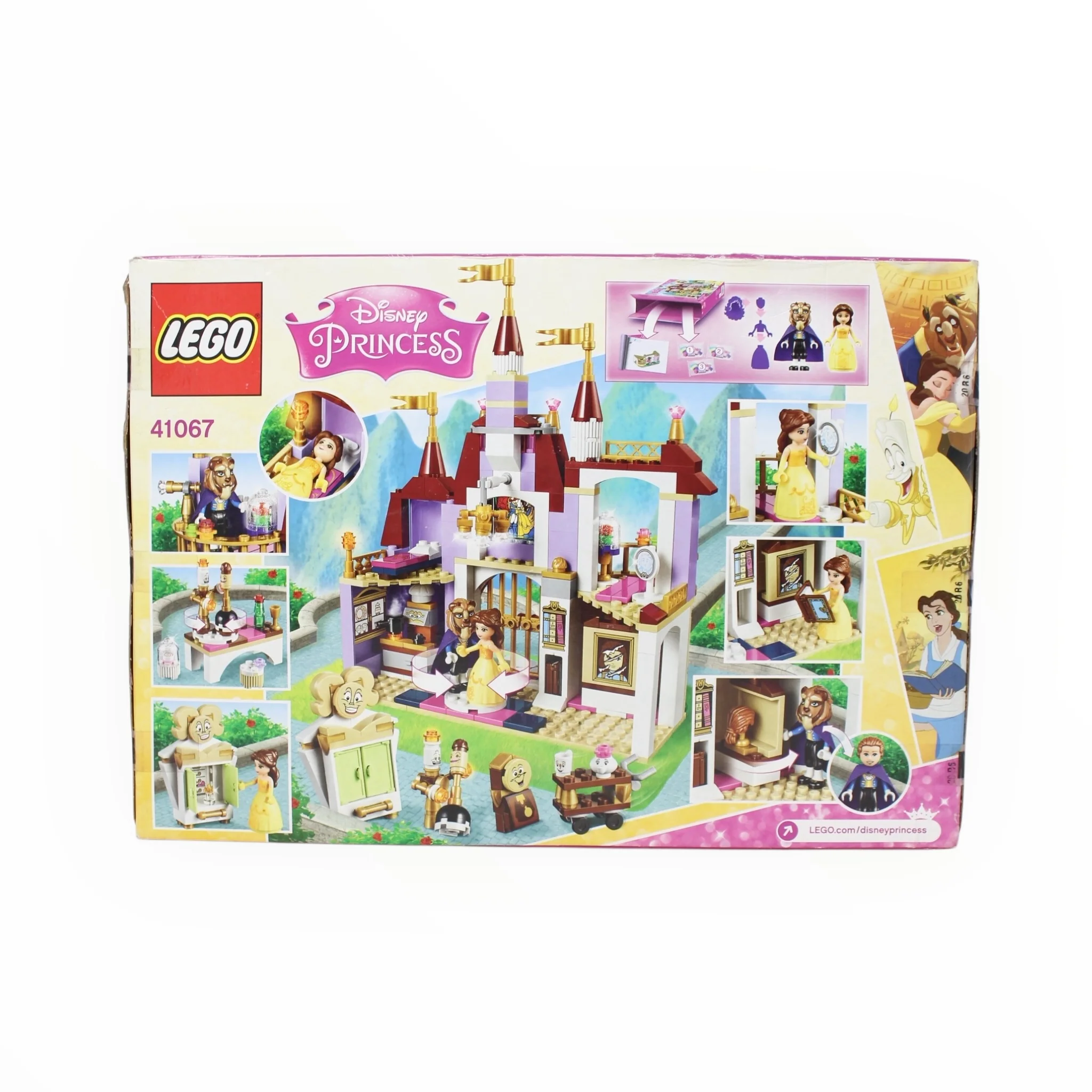 Retired Set 41067 Disney Princess Belle’s Enchanted Castle (damaged box) - Image 2