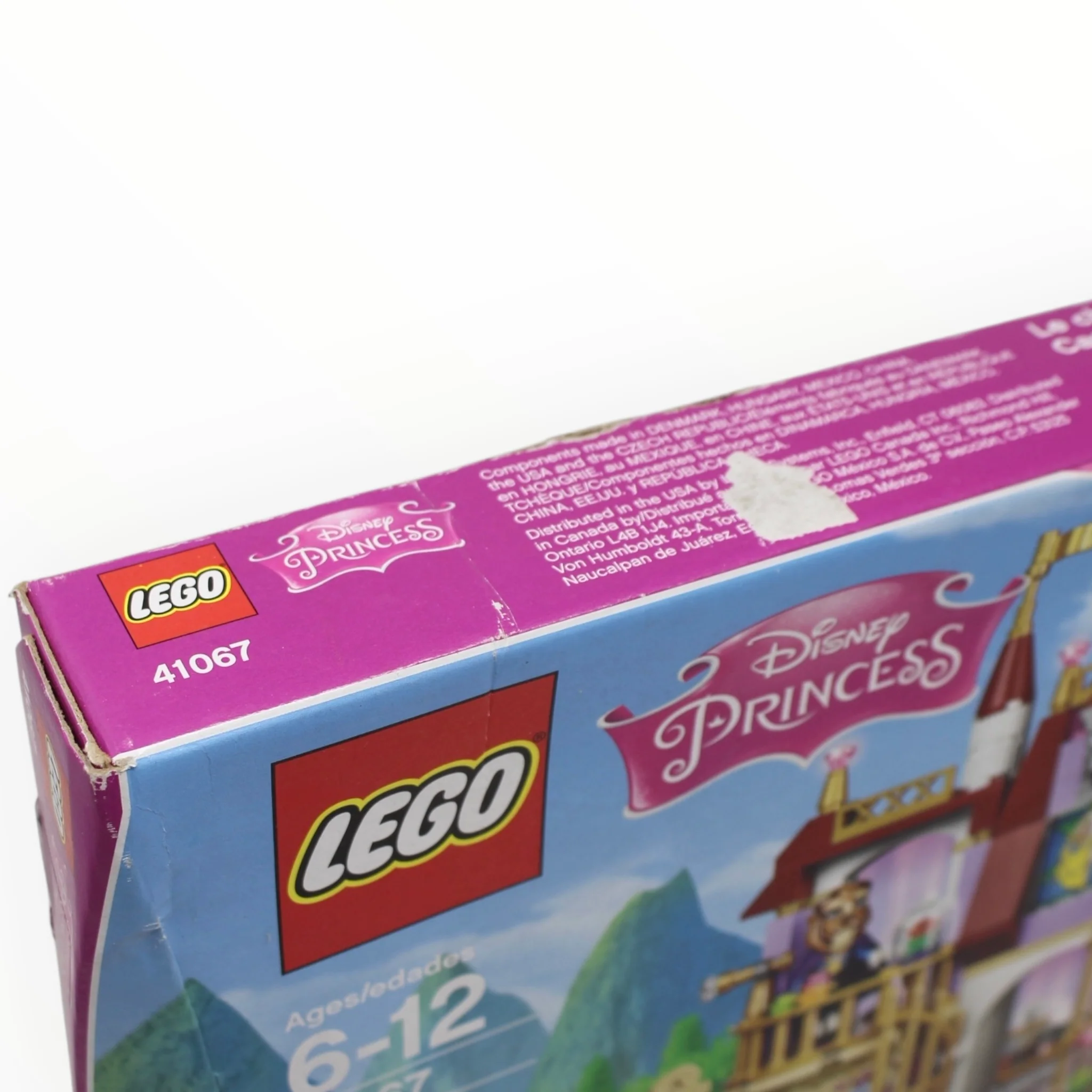 Retired Set 41067 Disney Princess Belle’s Enchanted Castle (damaged box) - Image 3