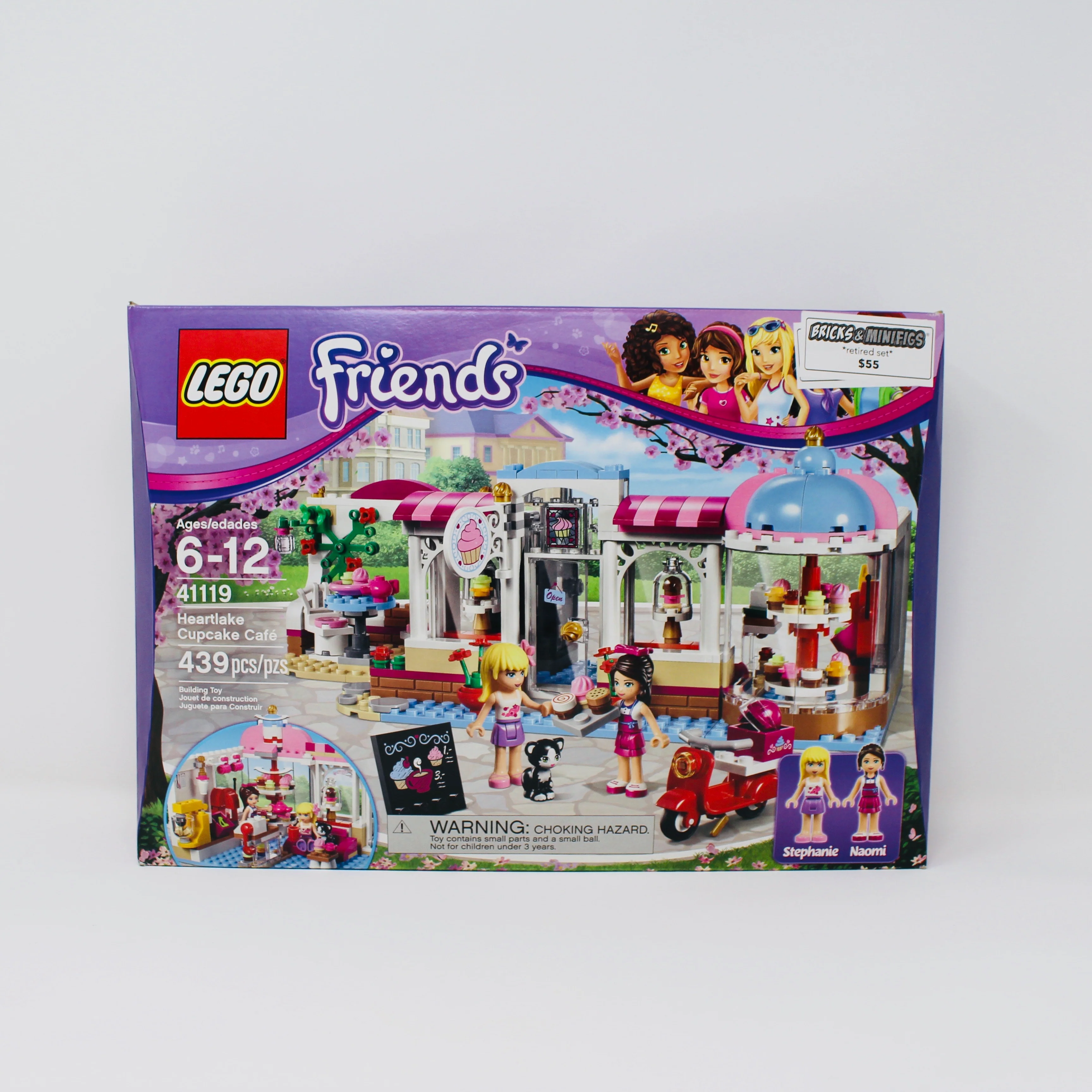 Retired Set 41119 Friends Heartlake Cupcake Café