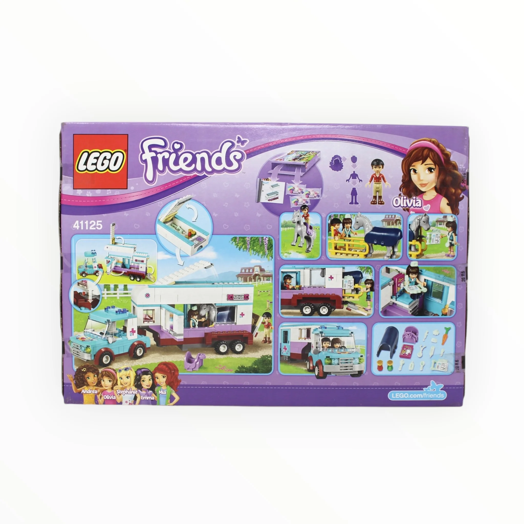 Retired Set 41125 Friends Horse Vet Trailer - Image 2
