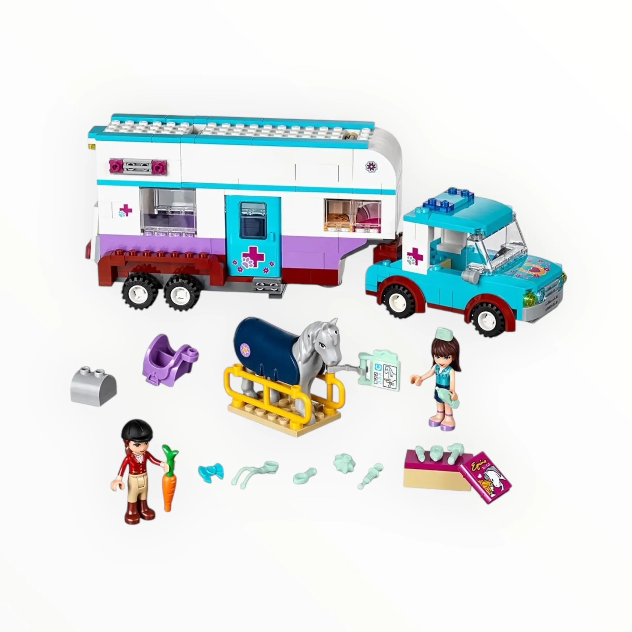 Retired Set 41125 Friends Horse Vet Trailer - Image 3