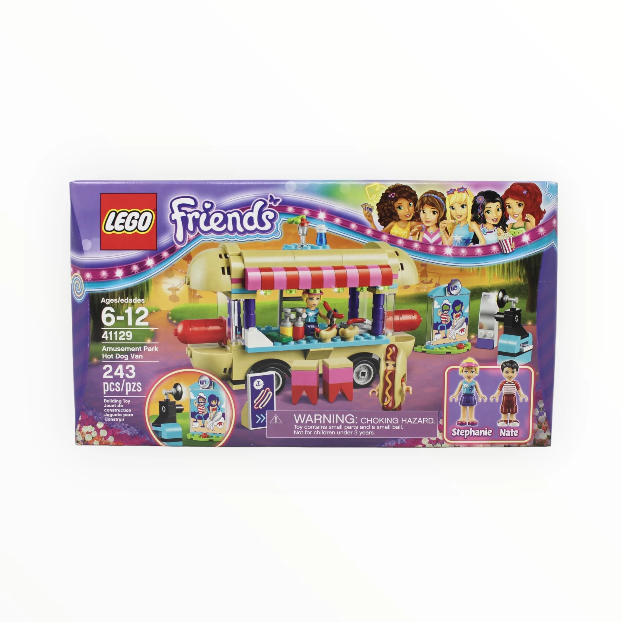 Retired Set 41129 Friends Amusement Park Hot Dog Van