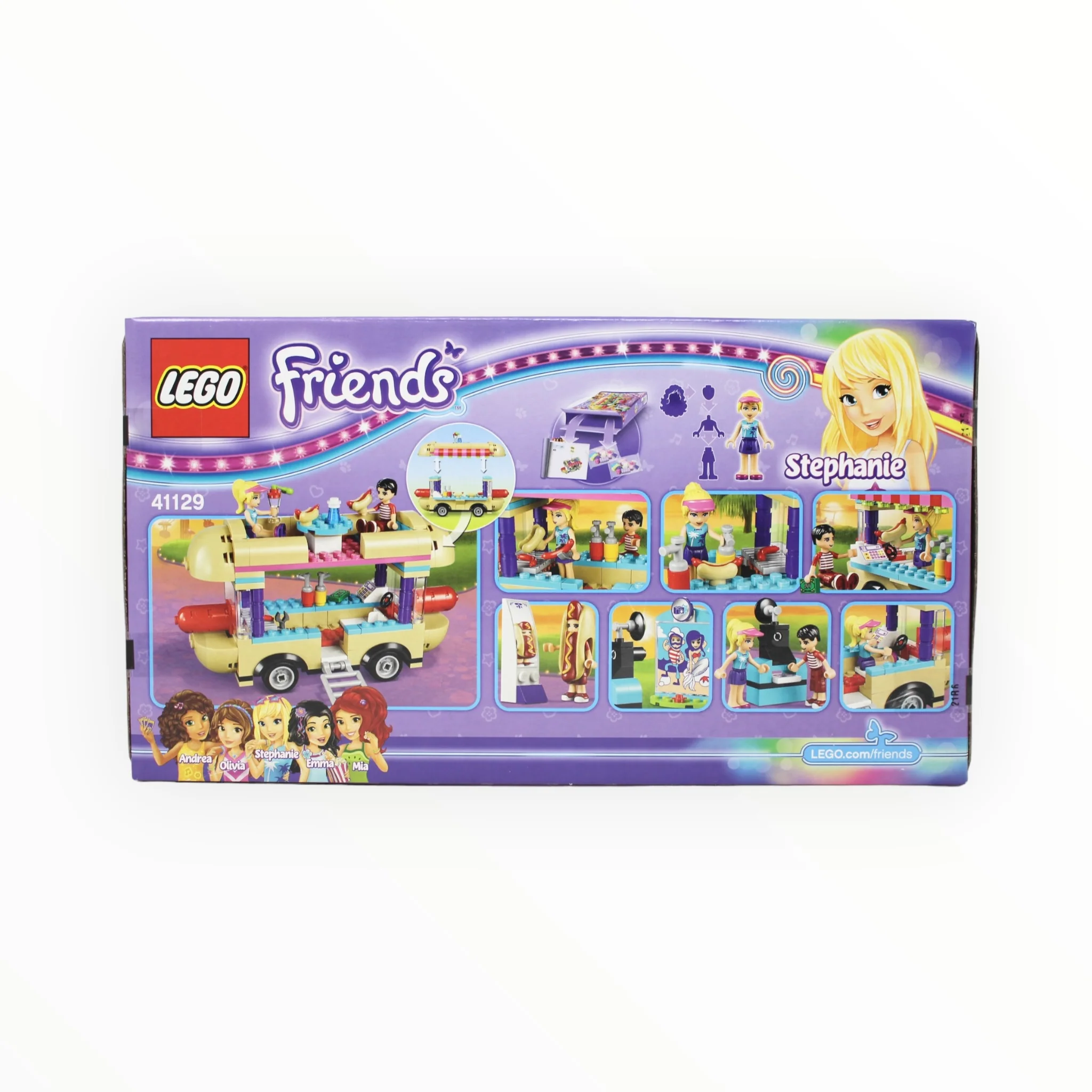 Retired Set 41129 Friends Amusement Park Hot Dog Van - Image 2