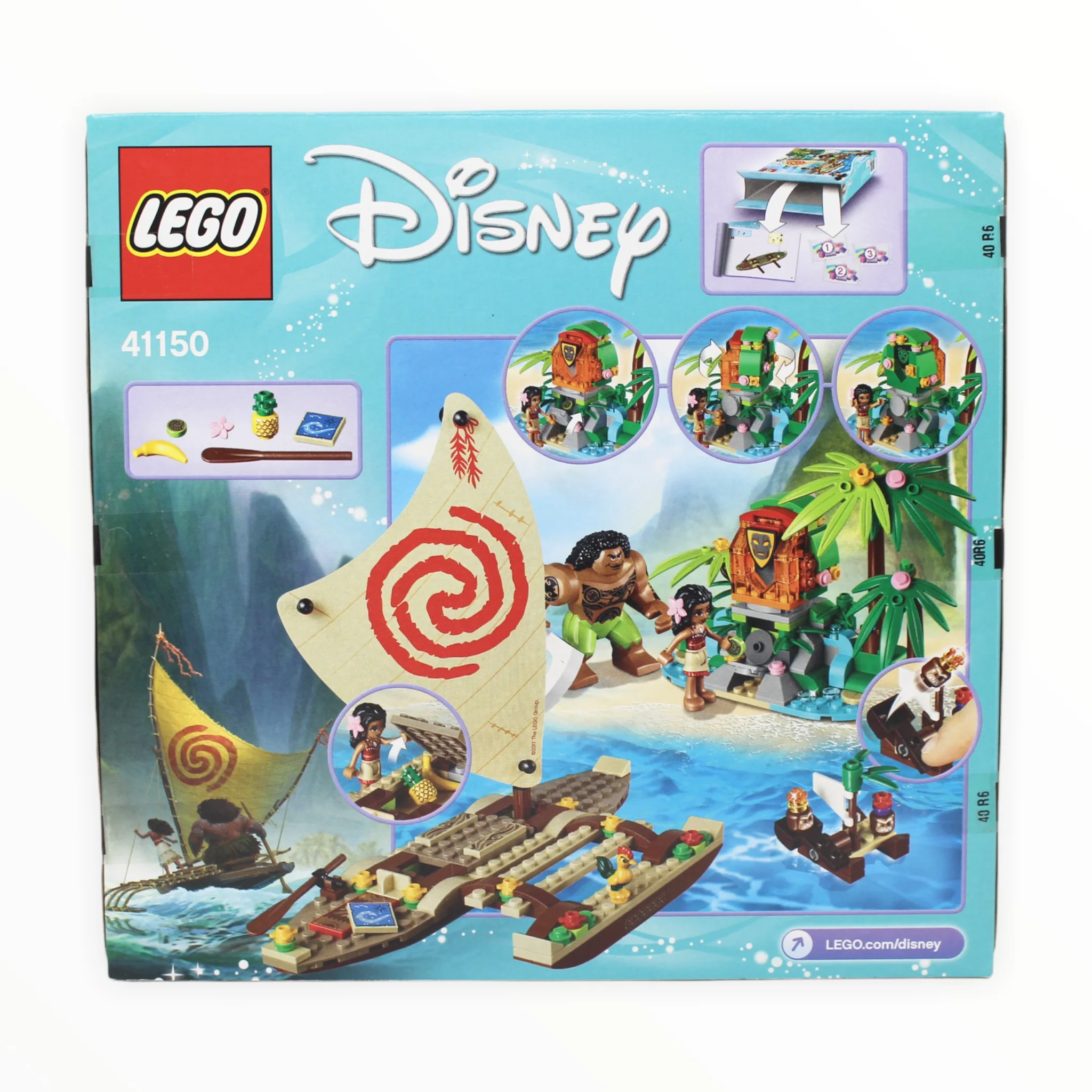 Retired Set 41150 Disney Moana’s Ocean Voyage - Image 2