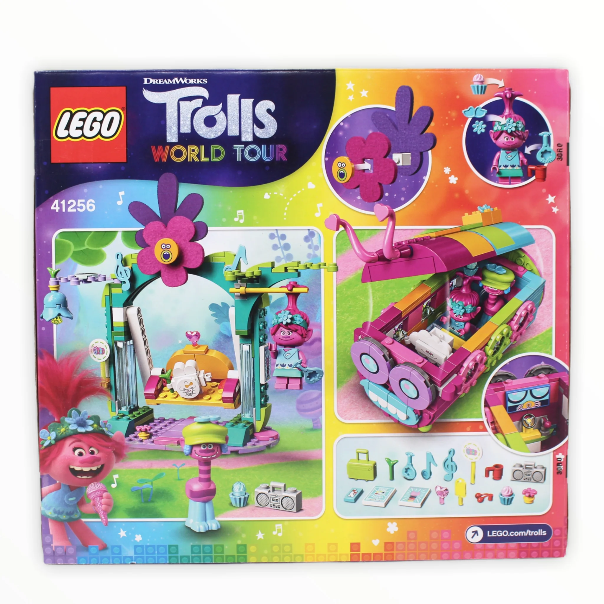 Retired Set 41256 Trolls World Tour Rainbow Caterbus - Image 2
