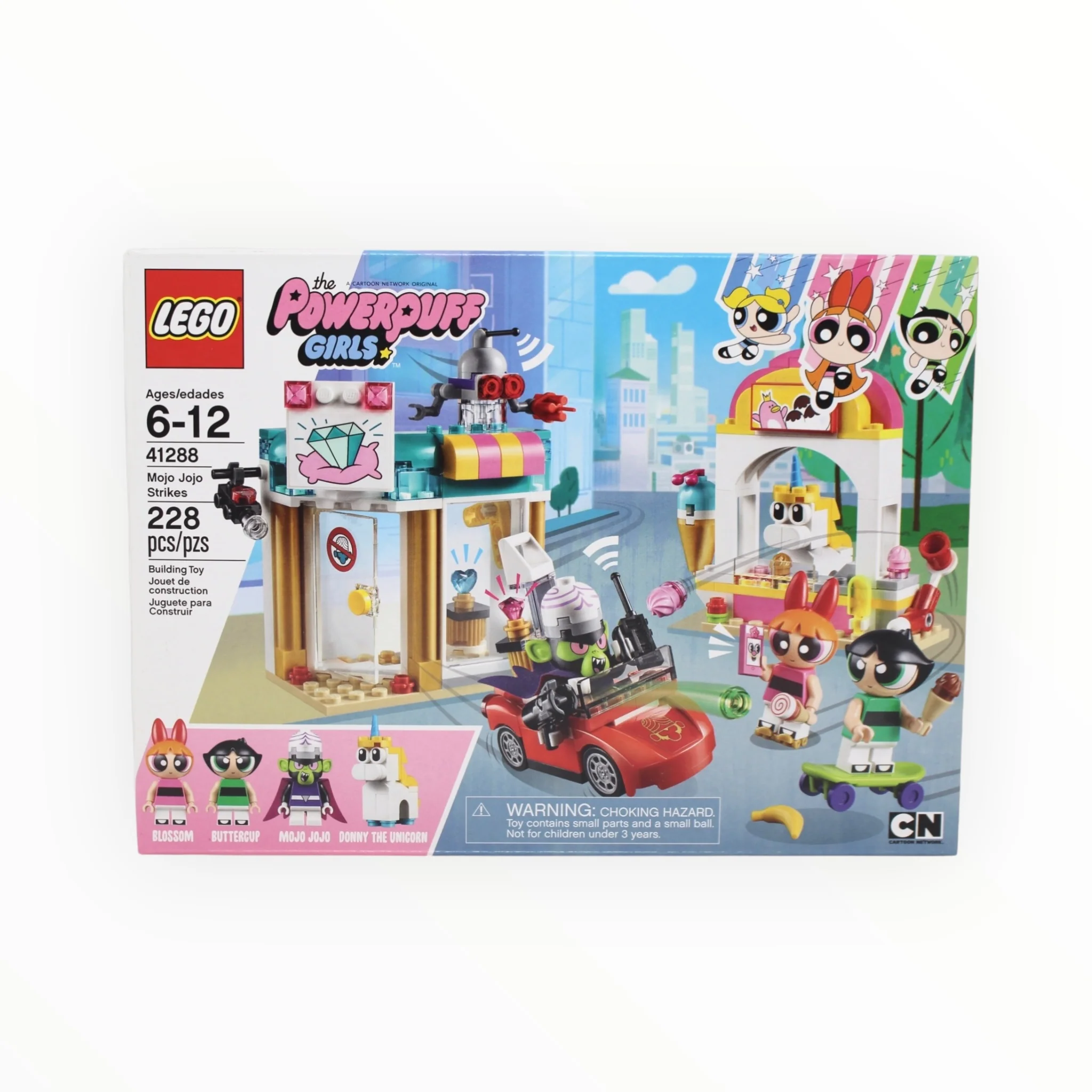 Retired Set 41288 Powerpuff Girls Mojo Jojo Strikes