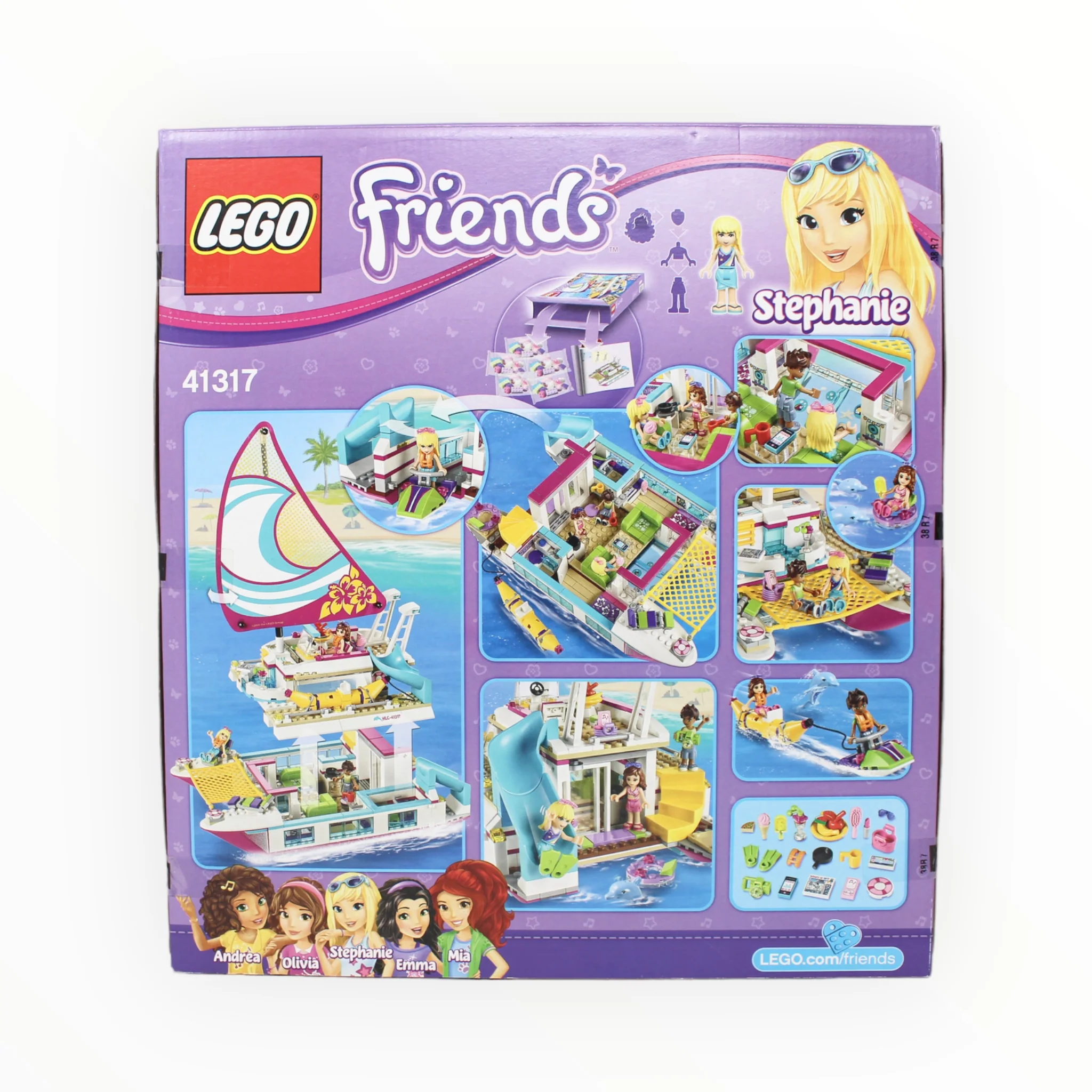 Retired Set 41317 Friends Sunshine Catamaran - Image 2