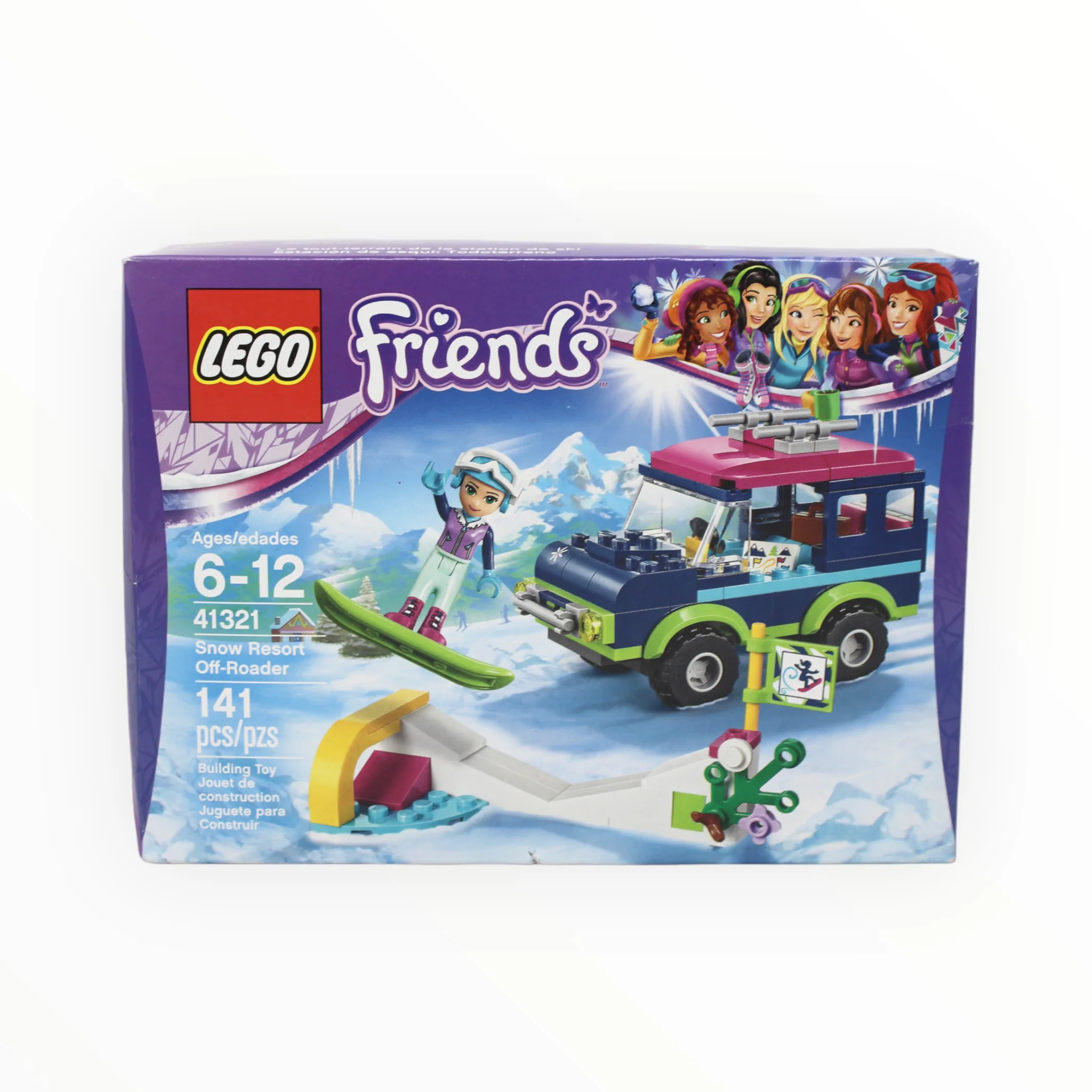 Retired Set 41321 Friends Snow Resort Off-Roader