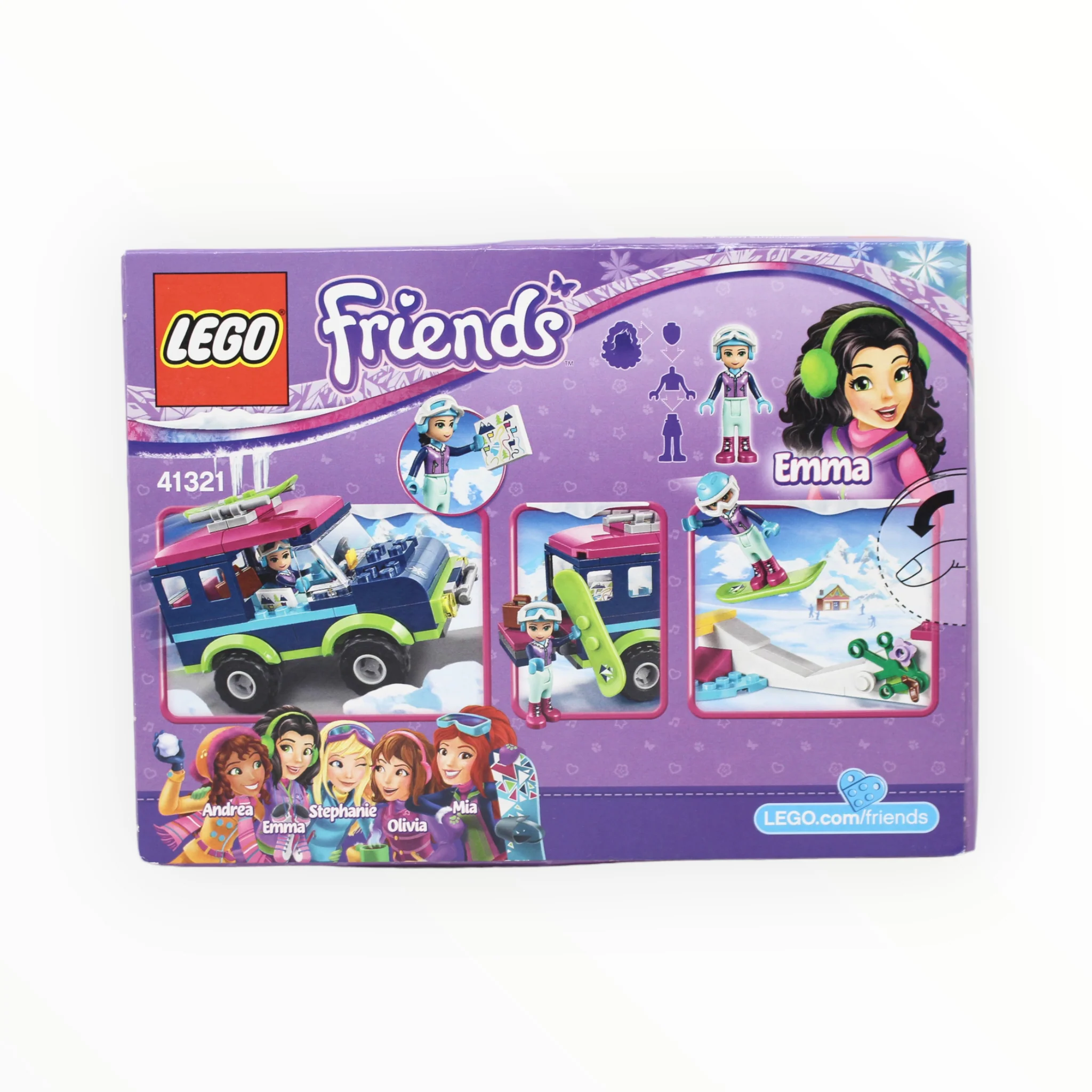Retired Set 41321 Friends Snow Resort Off-Roader - Image 2