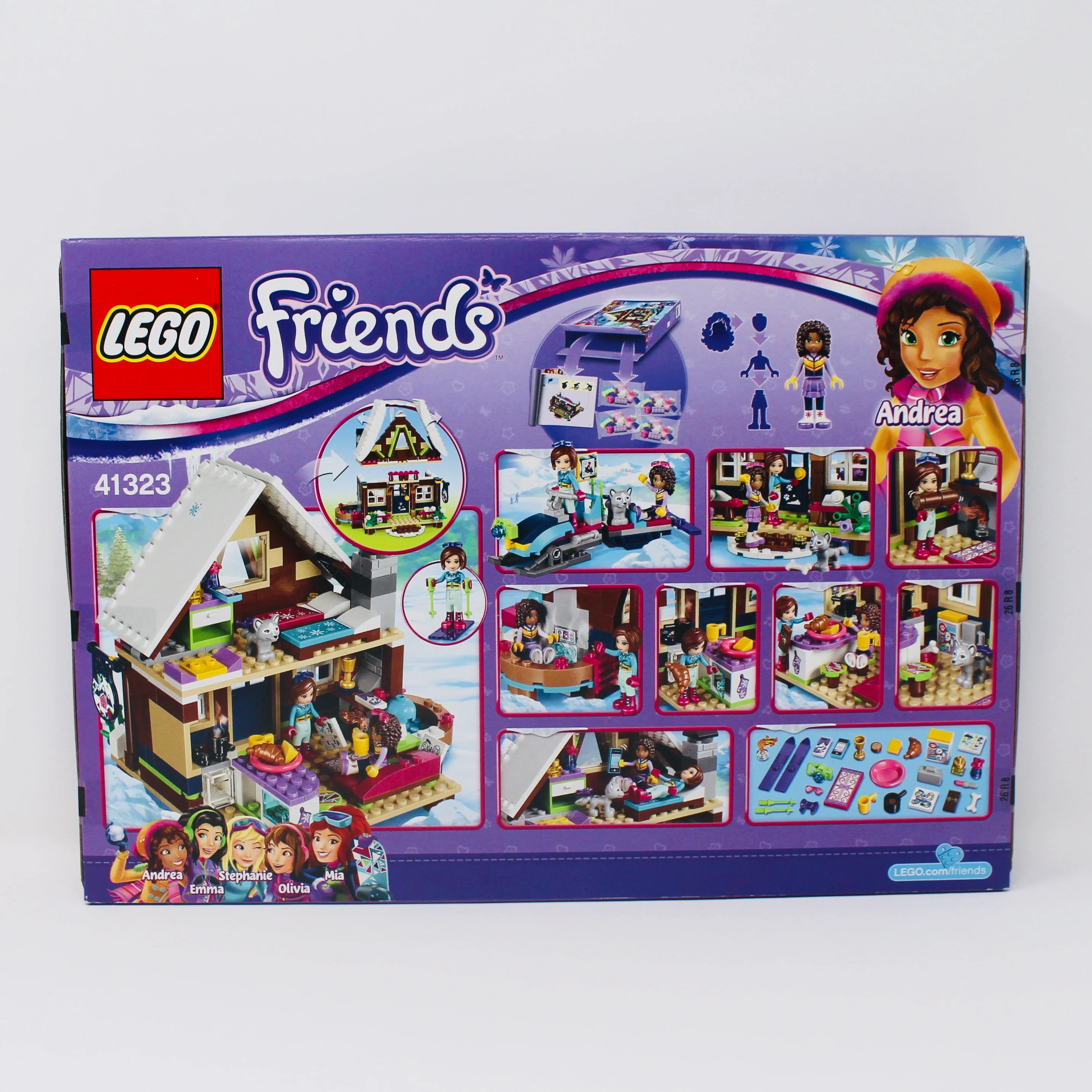 Retired Set 41323 Friends Snow Resort Chalet - Image 2