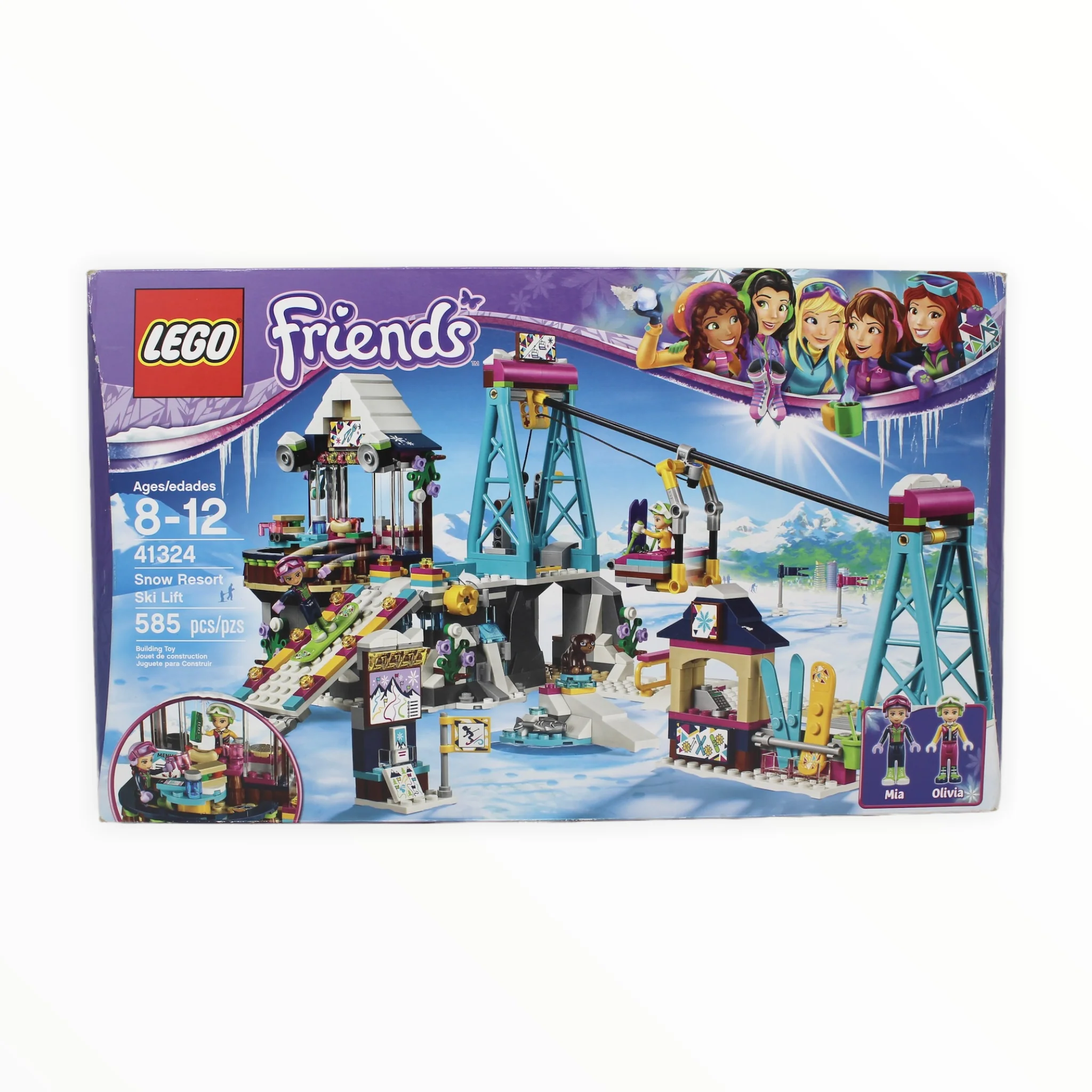 Retired Set 41324 Friends Snow Resort Ski Lift - Image 2