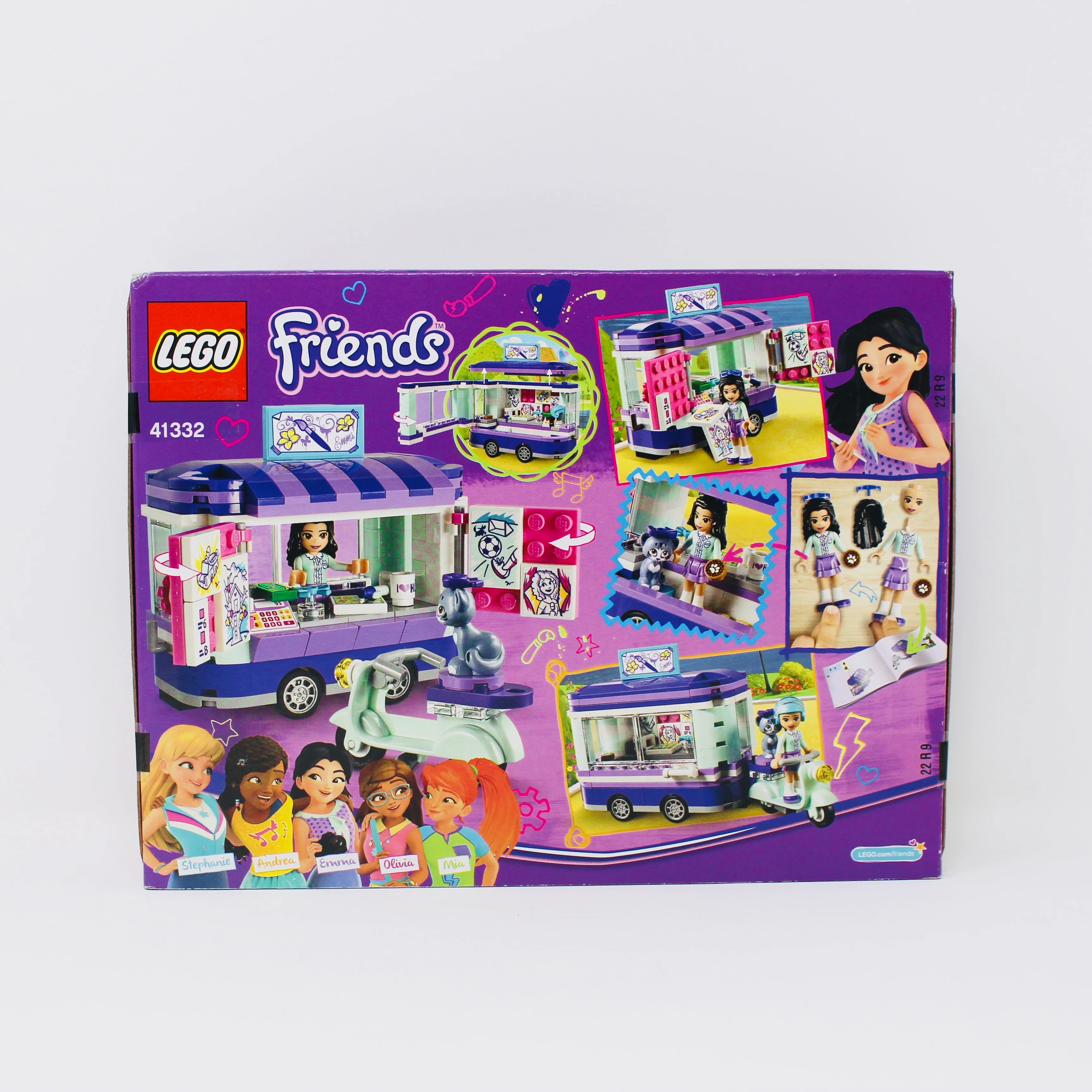 Retired Set 41332 Friends Emmas Art Stand - Image 2